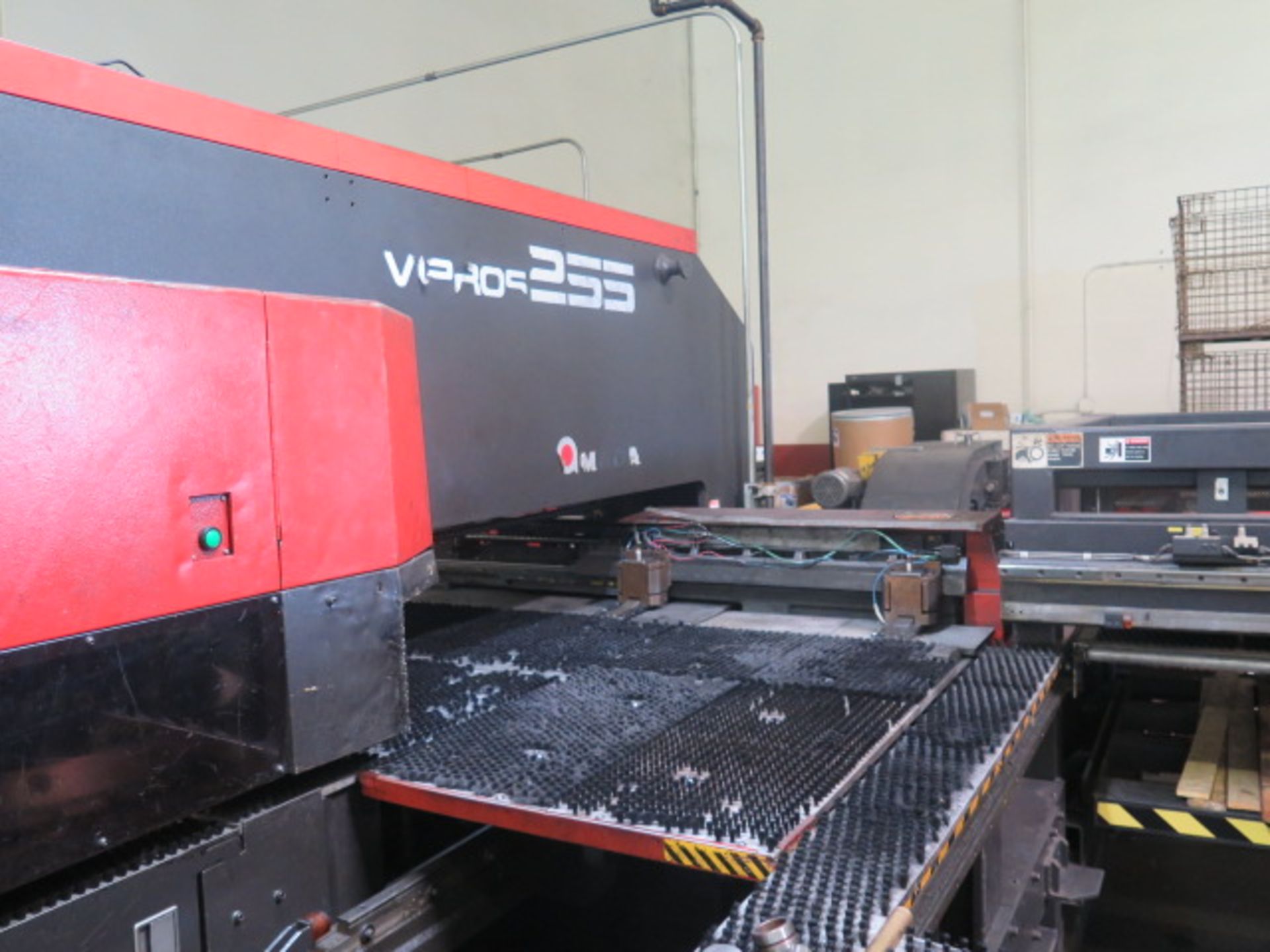 Amada VIPROS 255 30 Ton CNC Turret Punch Press w/ Fanuc 18-P Controls, 58-Station Turret, SOLD AS IS - Image 3 of 23