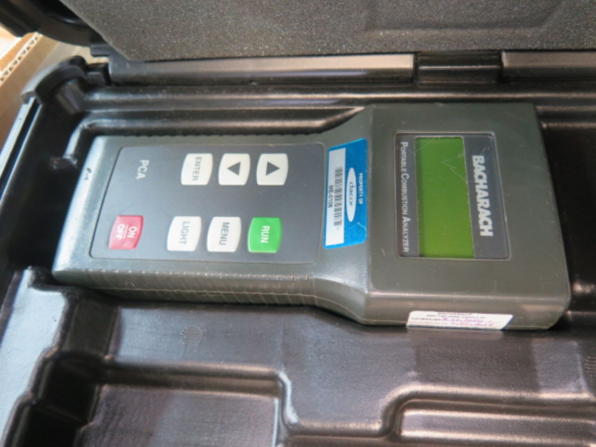Bacharack Portable Combustion Analyzers (2) (SOLD AS-IS - NO WARRANTY) - Image 6 of 7