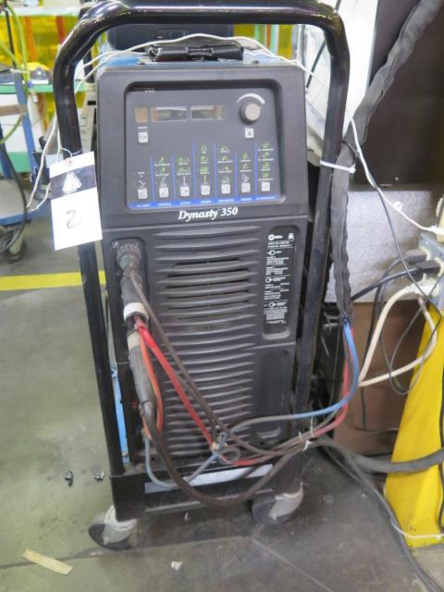 Miller Dynasty 350 Arc Welding Power Source s/n LJ020732L (SOLD AS-IS - NO WARRANTY)