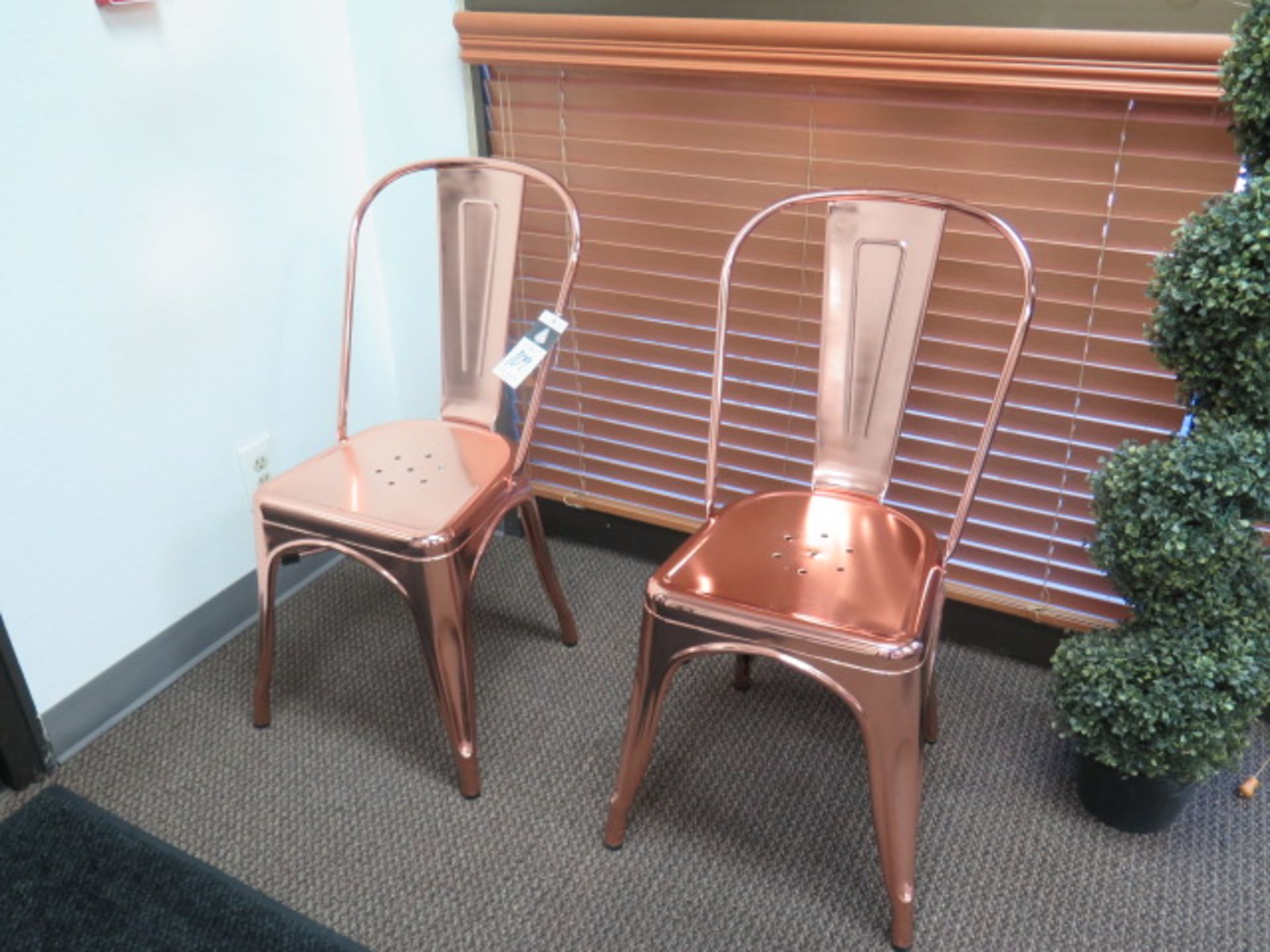 Reception Desk, Chairs and Plants (SOLD AS-IS - NO WARRANTY) - Image 5 of 5