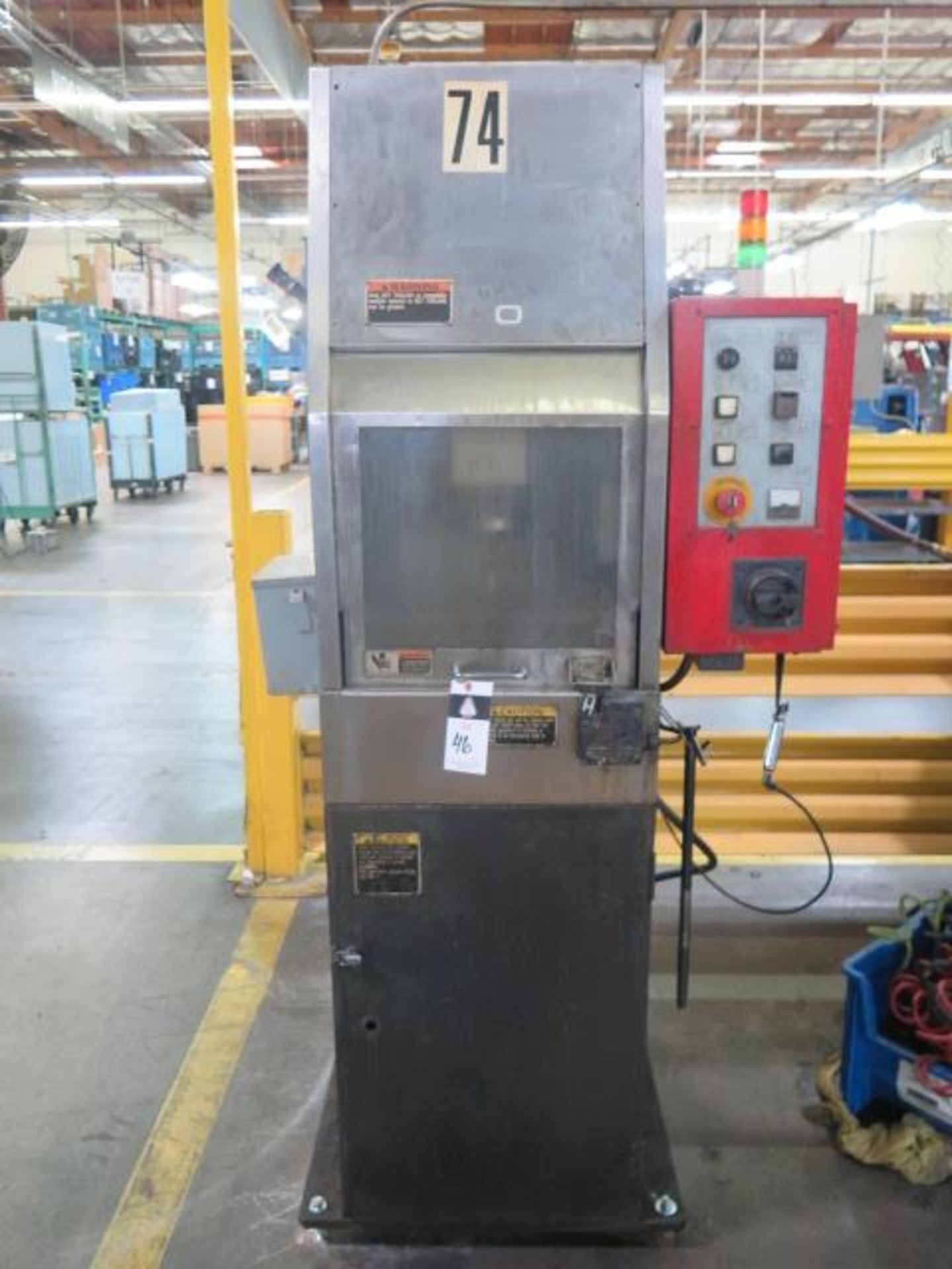 2000 Amada TUGU-III Punch Die Grinder s/n 30230169 w/ 6” 3-Jaw Chuck, Diamond Wheel, SOLD AS IS