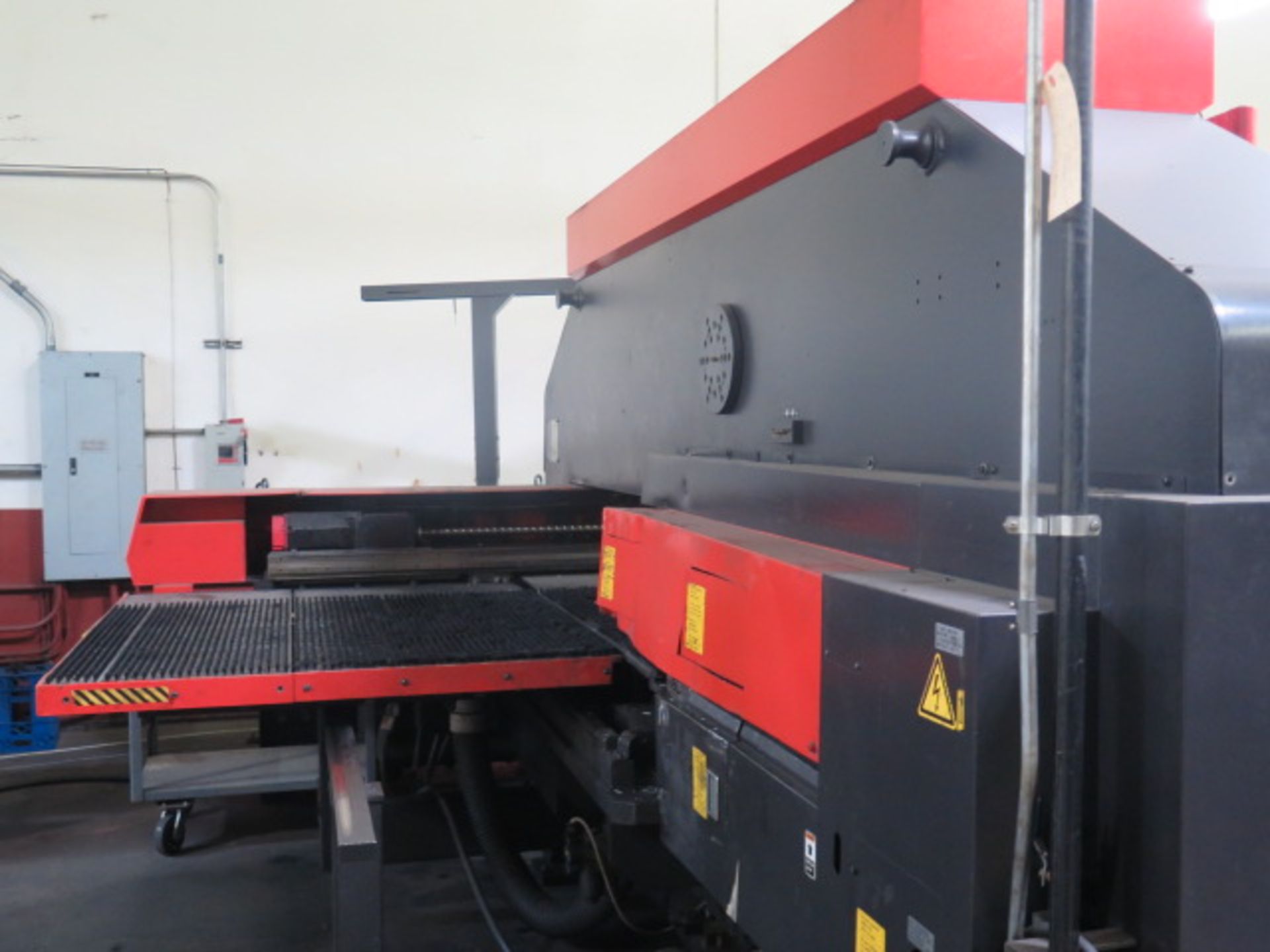 1998 Amada VIPROS 357 QUEEN 30 Ton CNC Turret Punch Press s/n 35730345 w/ O4P-C Controls, SOLD AS IS - Image 8 of 30