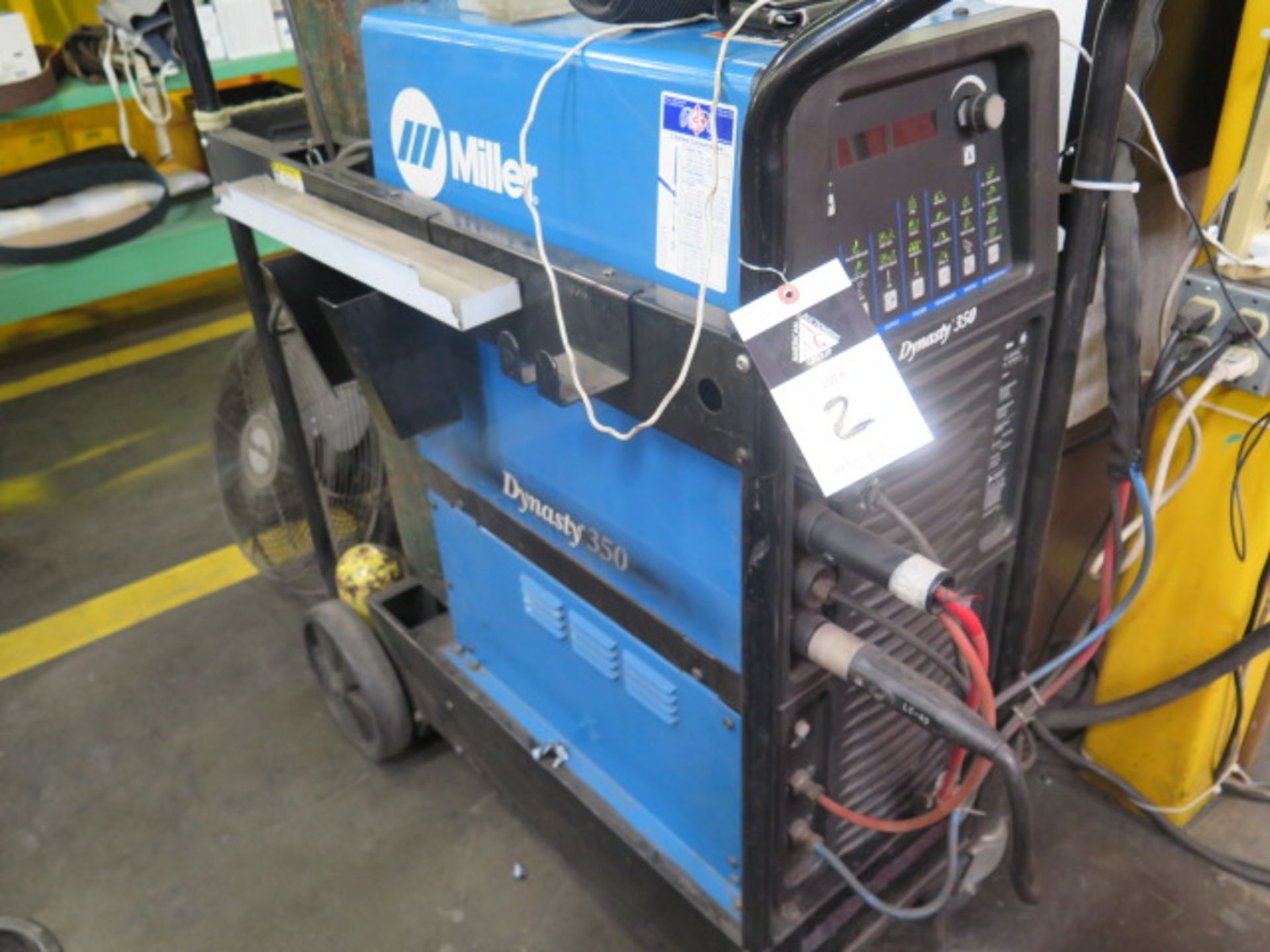 Miller Dynasty 350 Arc Welding Power Source s/n LJ020732L (SOLD AS-IS - NO WARRANTY) - Image 2 of 7