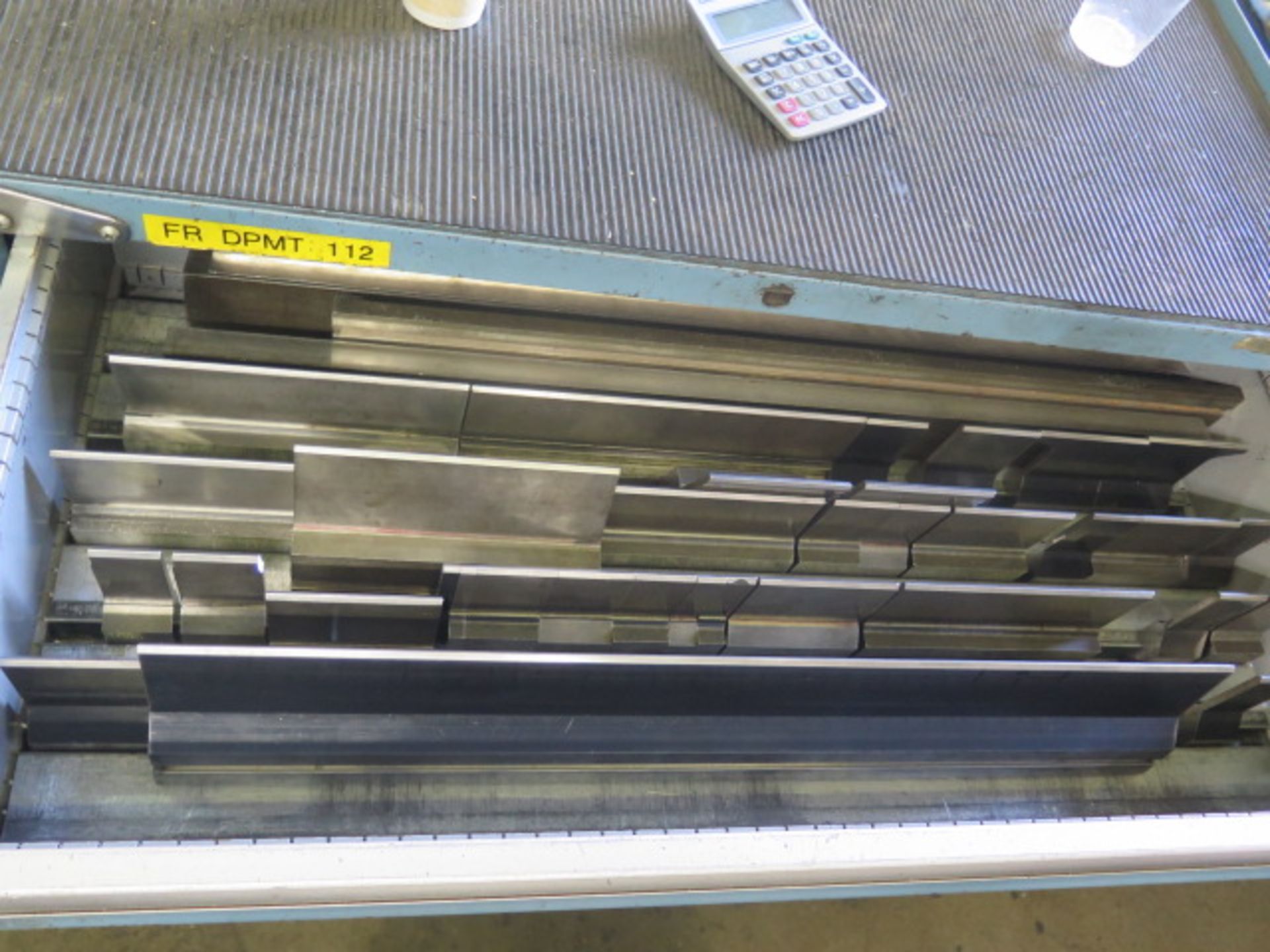 Amada Press Brake Tooling w/ Wilton Rolling Tooling Cabinet (SOLD AS-IS - NO WARRANTY) - Image 2 of 8