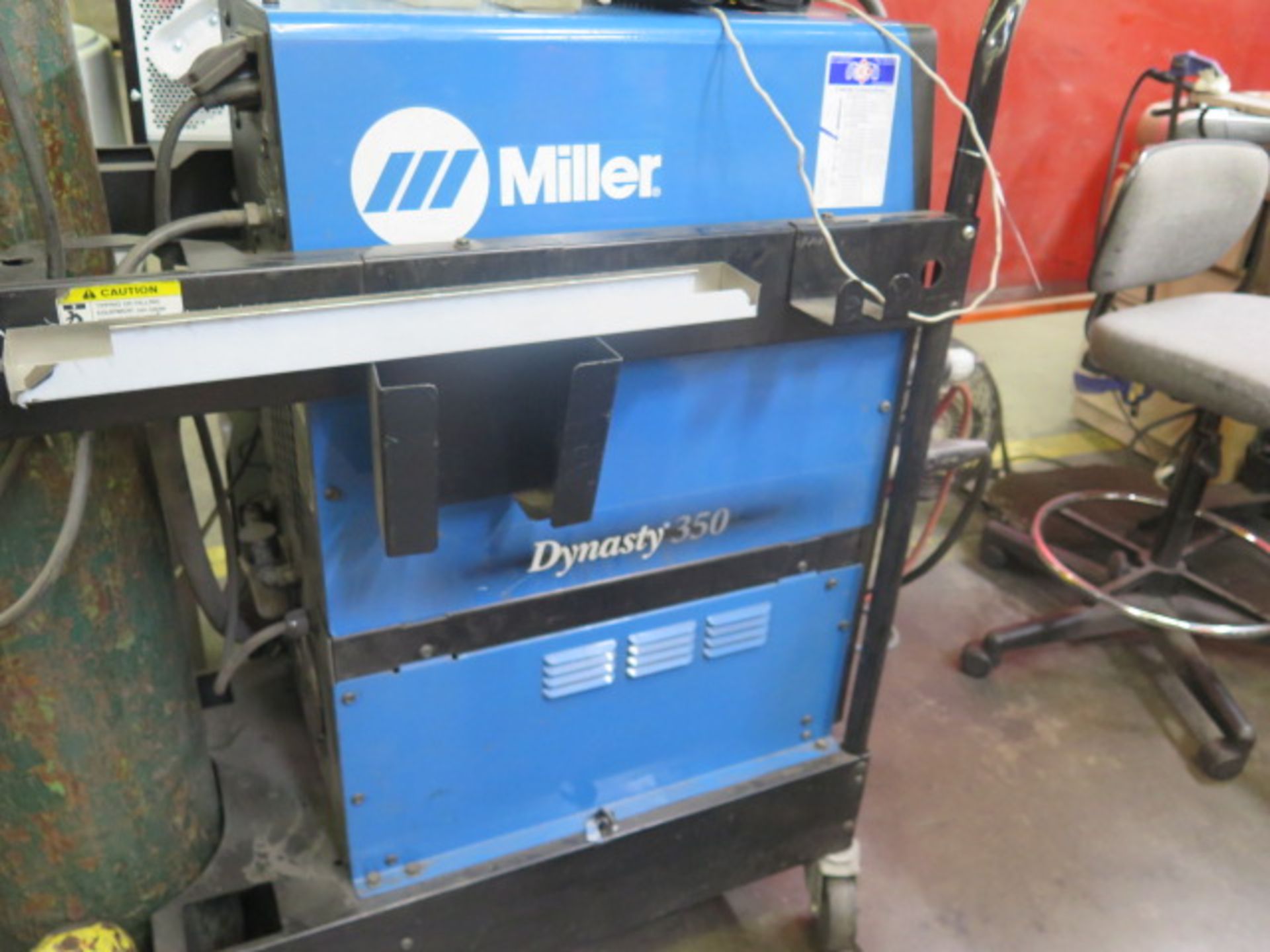 Miller Dynasty 350 Arc Welding Power Source s/n LJ020732L (SOLD AS-IS - NO WARRANTY) - Image 4 of 7