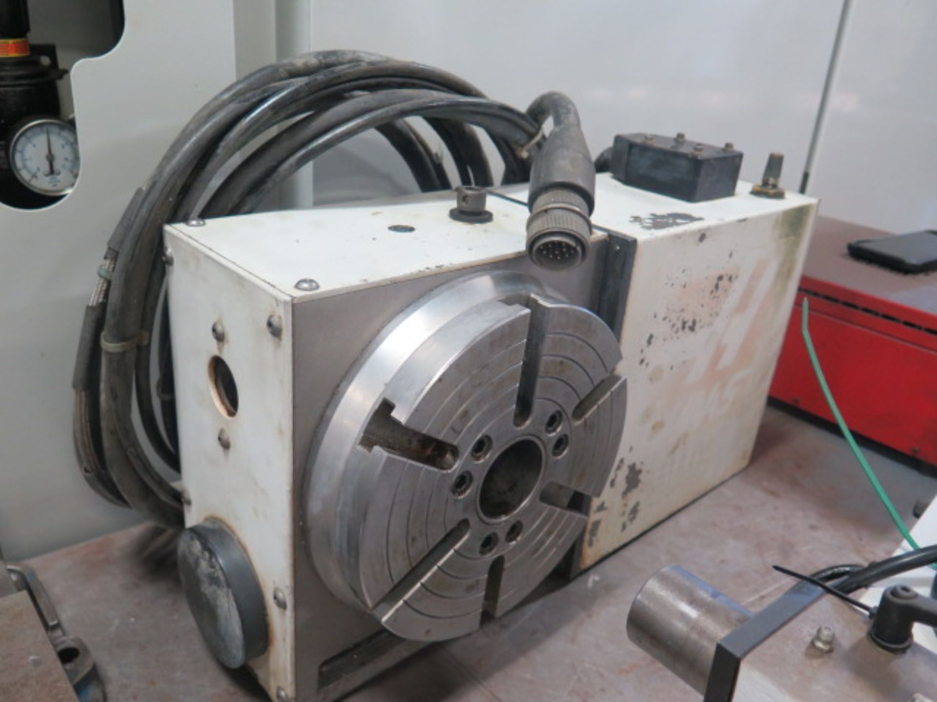 Haas 4th Axis 8 1/4" Rotary Head w/ Haas Servo Controller and Mill Center (SOLD AS-IS - NO - Image 4 of 6