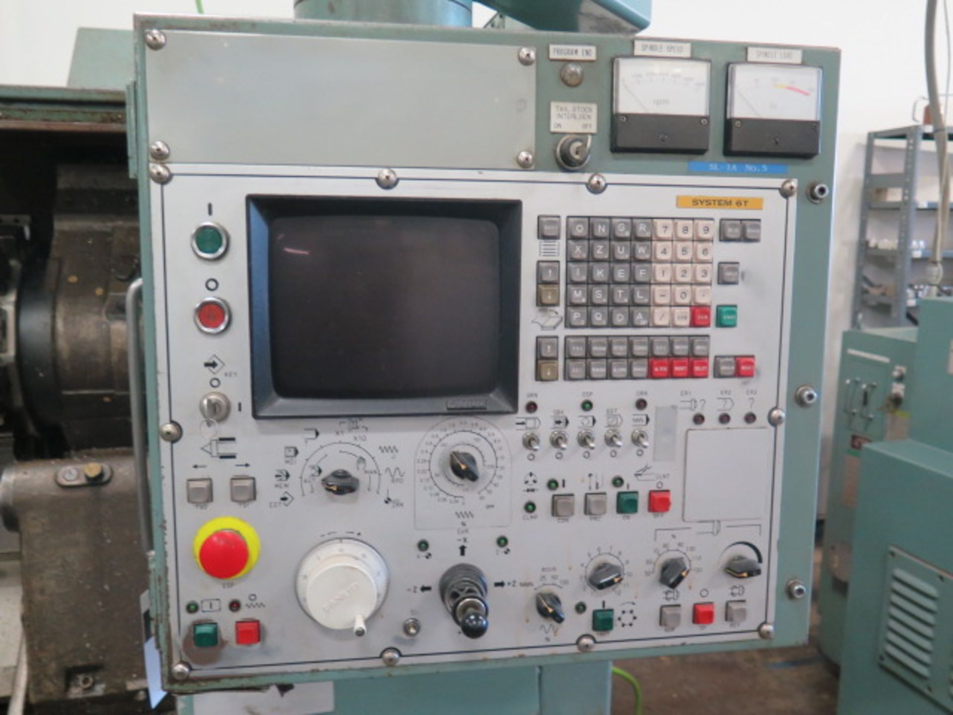 Mori Seiki SL-1A CNC Turning Center s/n 5 w/ Fanuc System 6T Controls, 12-Station Turret, SOLD AS IS - Image 8 of 11