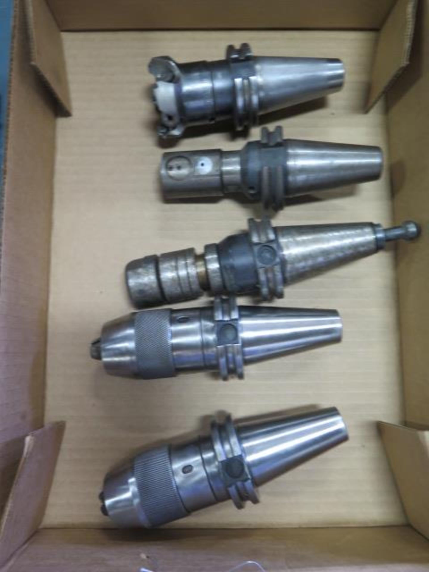 CAT-40 Taper Insert Shell Mill, Drill Chucks and Boring Herads (5) (SOLD AS-IS - NO WARRANTY) - Image 2 of 4