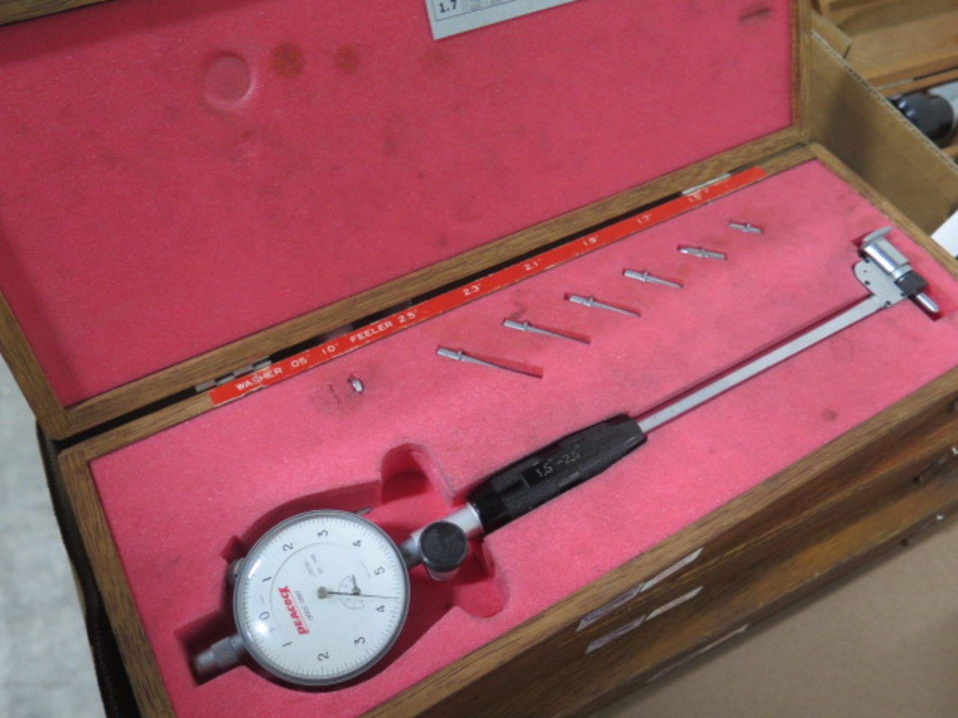 Peacock Dial Bore Gages .75"-.4" (3) (SOLD AS-IS - NO WARRANTY) - Image 6 of 6