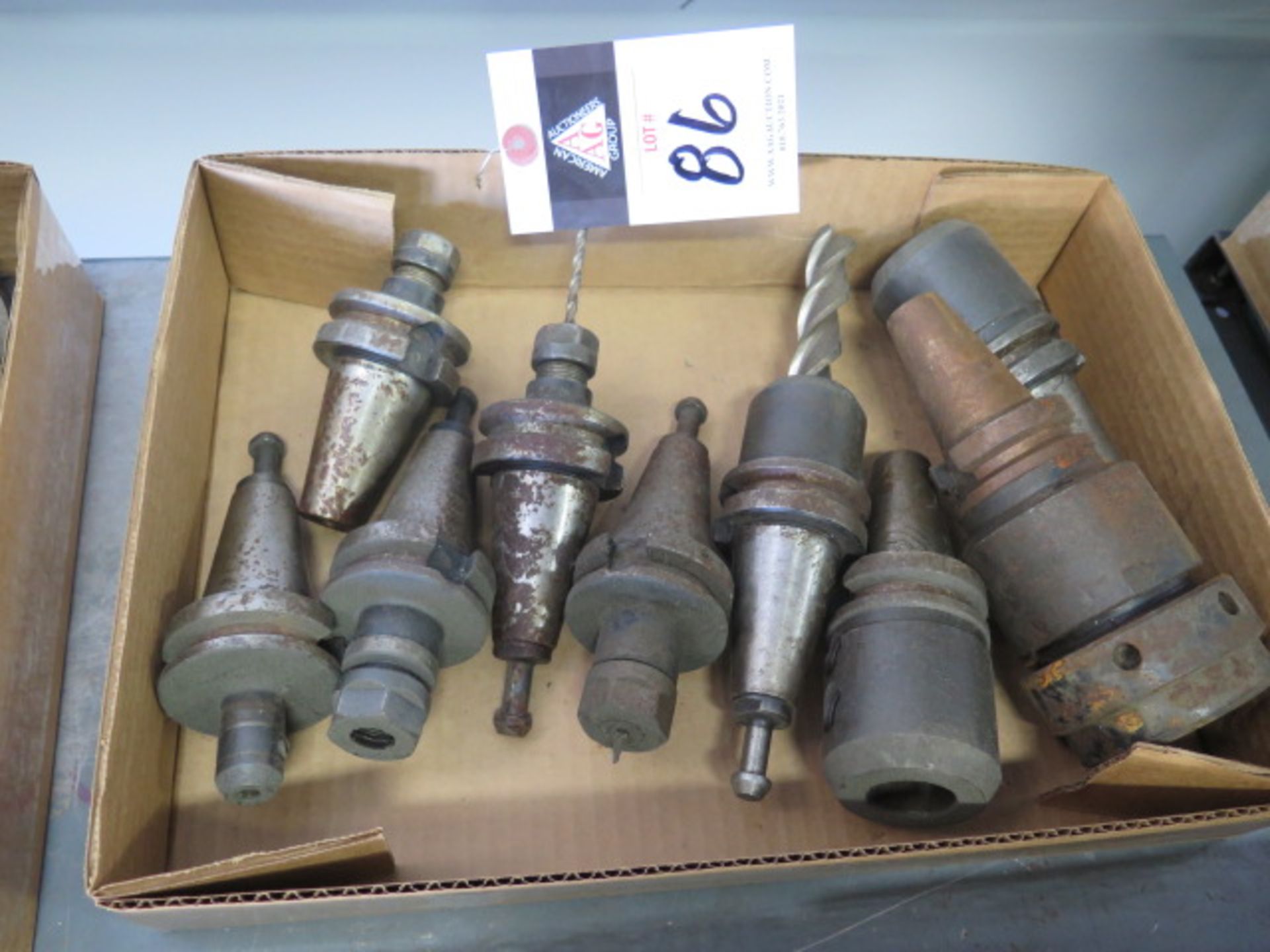 BT-40 Taper Tooling (9) (SOLD AS-IS - NO WARRANTY)