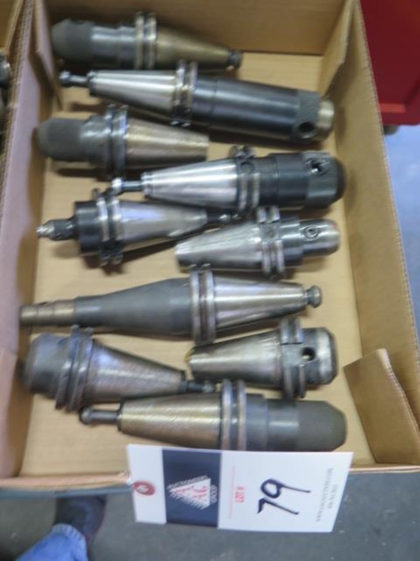 CAT-40 Taper Tooling (10) (SOLD AS-IS - NO WARRANTY)