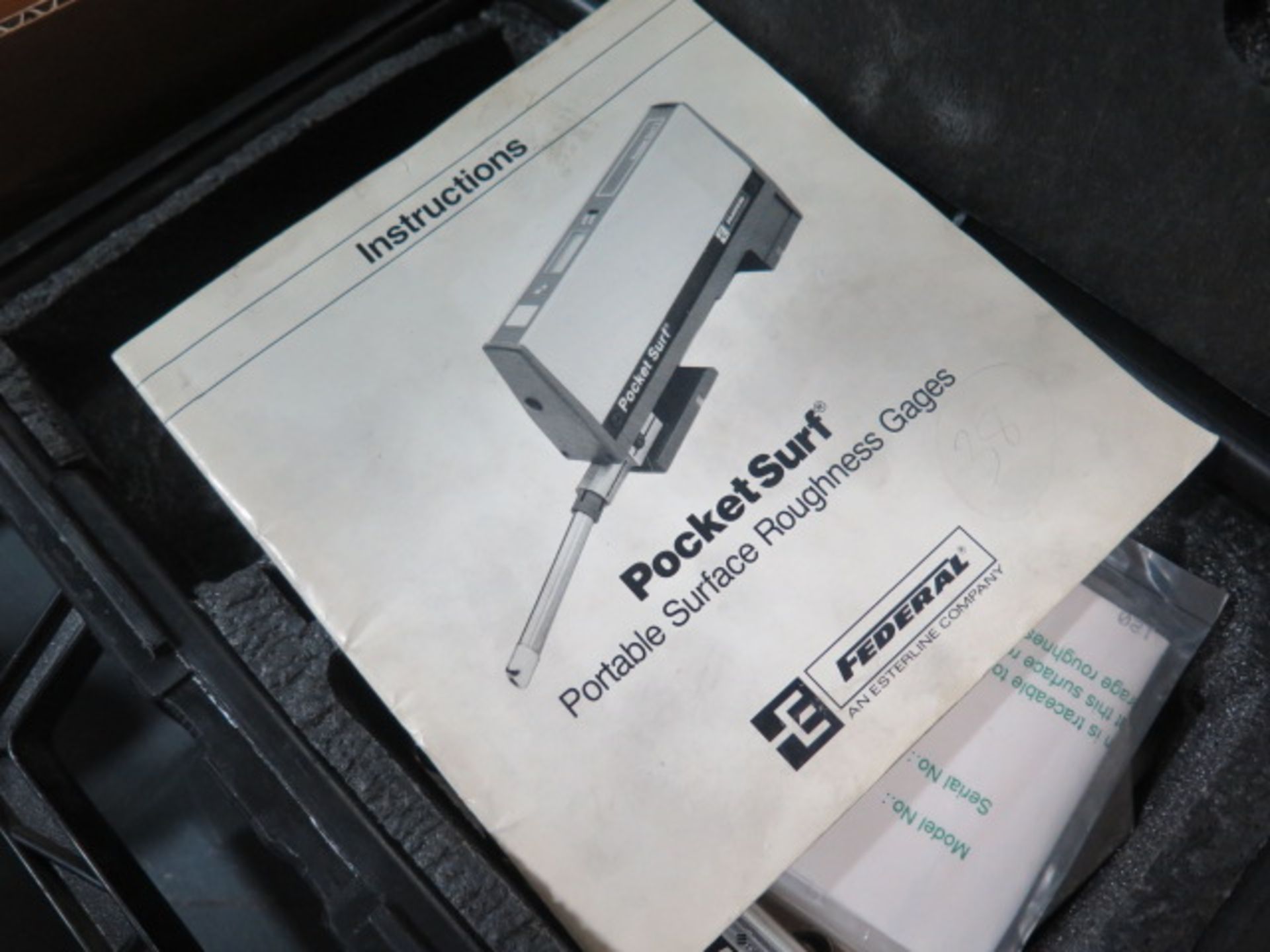 Federal "Pocket Surf" Surface Roughness Gage (SOLD AS-IS - NO WARRANTY) - Image 4 of 5