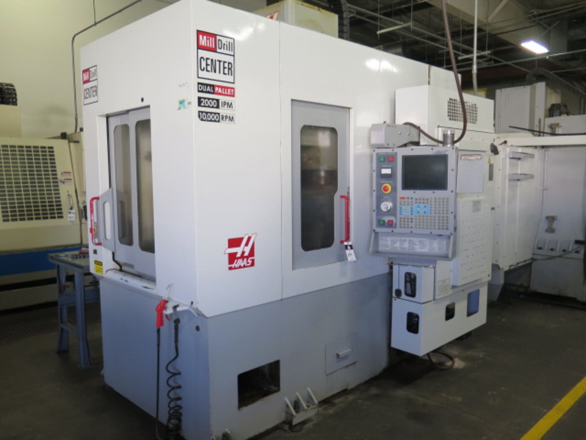 2002 Haas MDC-1 Dual Pallet CNC Milling Center s/n 29420 (Pallet Changer Needs Repair), SOLD AS IS