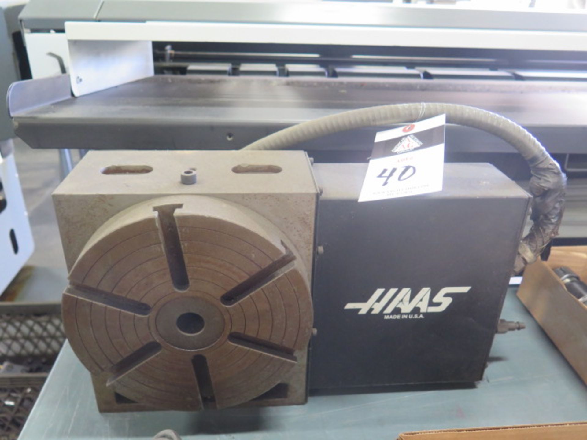 Haas 4th Axis 9" Rotary Head w/ Haas Servo Controller (SOLD AS-IS - NO WARRANTY) - Image 2 of 6