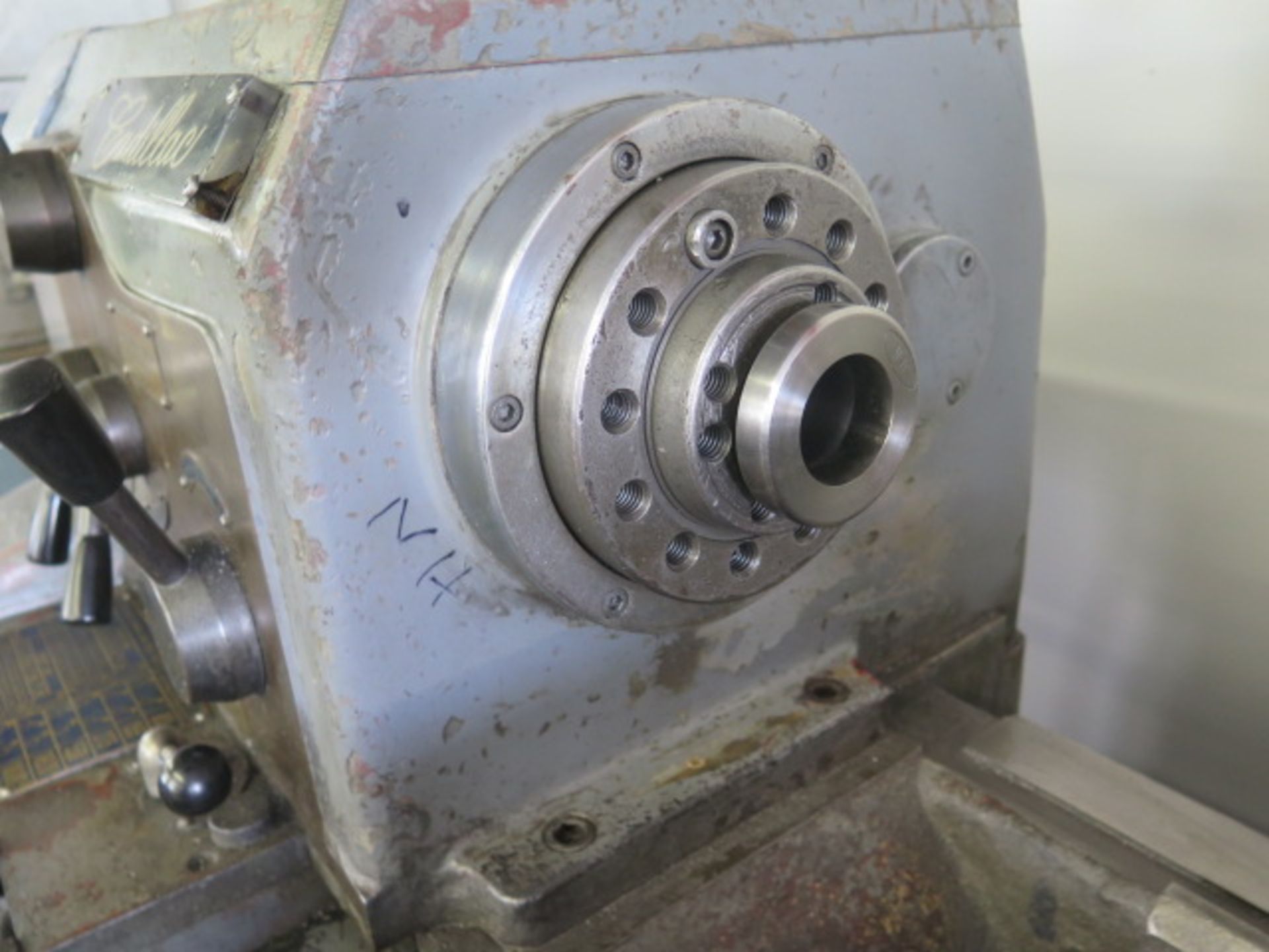 Cadillac 14" x 28" Geared Lathe w/ 83-1800 RPM, Inch Threading, Tailstock, Steady Rest, SOLD AS IS - Image 6 of 10