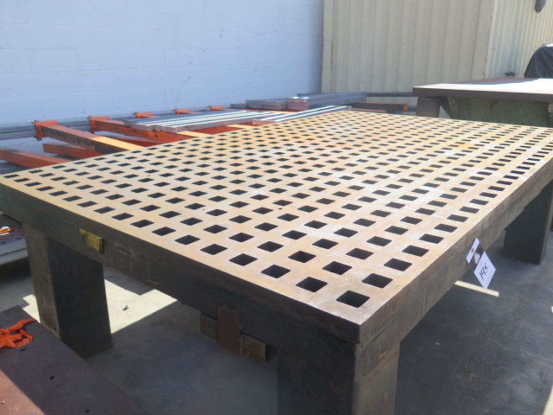 60" x 96" Acorn Style Fabrication Table (SOLD AS-IS - NO WARRANTY) - Image 6 of 6