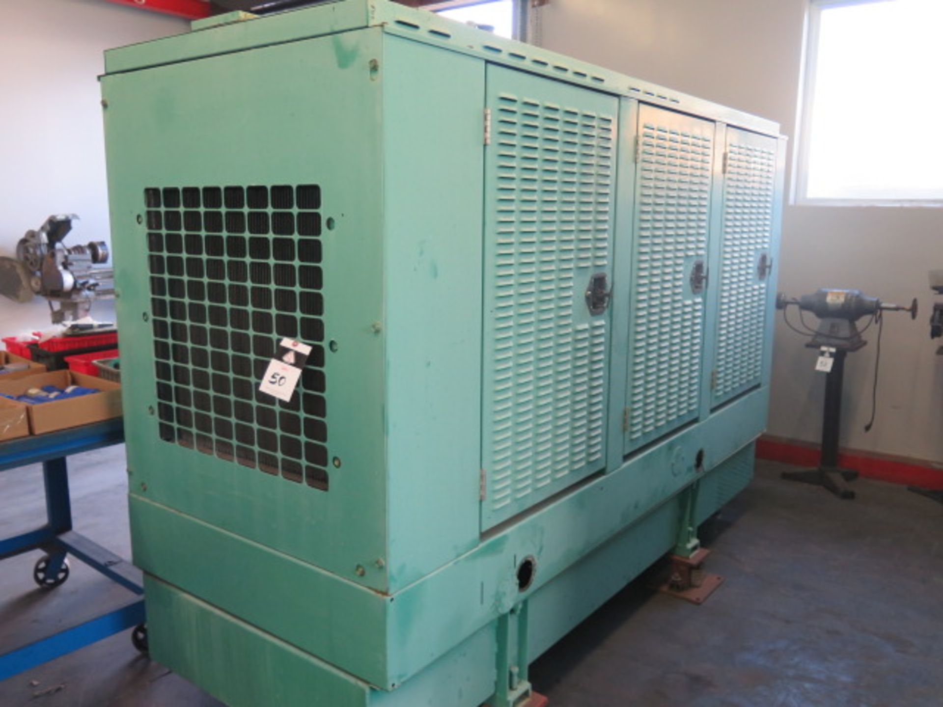 Onan 100 DGDB 100kW Diesel Generator s/n D970634818 w/ Cummins Diesel Engine 225 Hours SOLD AS-IS