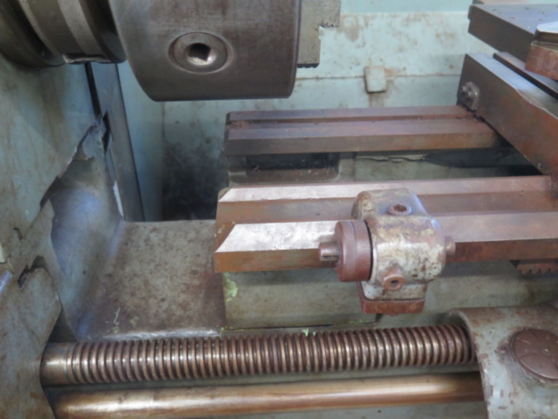 Clausing 15” Geared Head Lathe w/ 37-1500 RPM, Inch Threading, Tool Post, 10” 3-Jaw Chuck,SOLD AS IS - Image 7 of 11