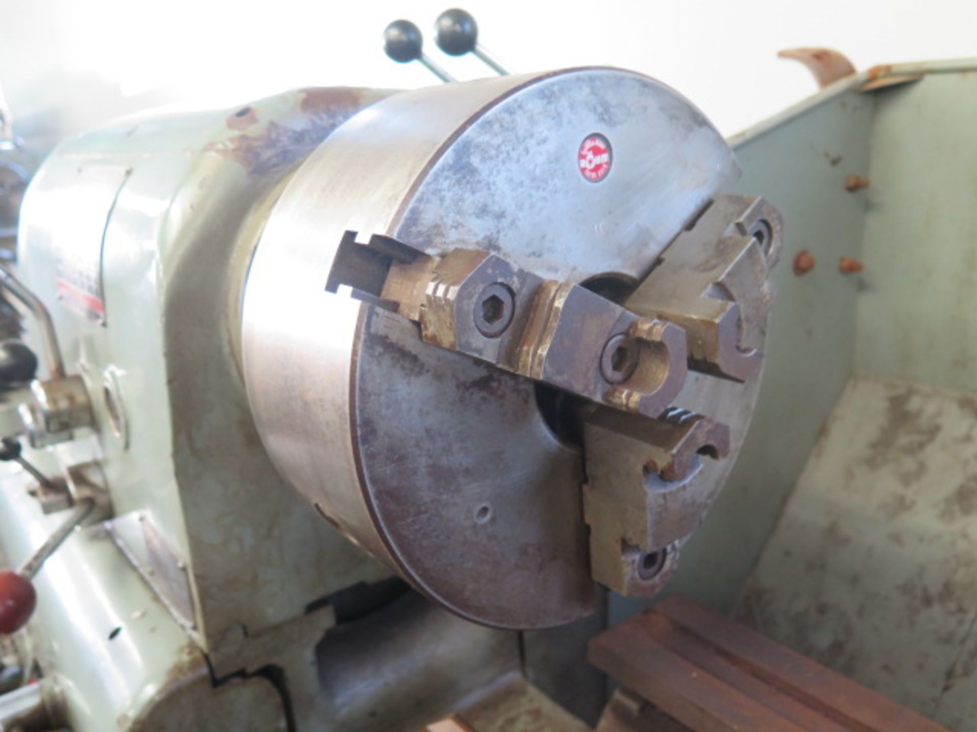 Clausing 15” Geared Head Lathe w/ 37-1500 RPM, Inch Threading, Tool Post, 10” 3-Jaw Chuck,SOLD AS IS - Image 5 of 11