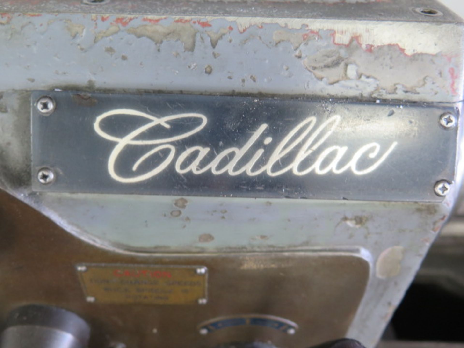 Cadillac 14" x 28" Geared Lathe w/ 83-1800 RPM, Inch Threading, Tailstock, Steady Rest, SOLD AS IS - Image 10 of 10