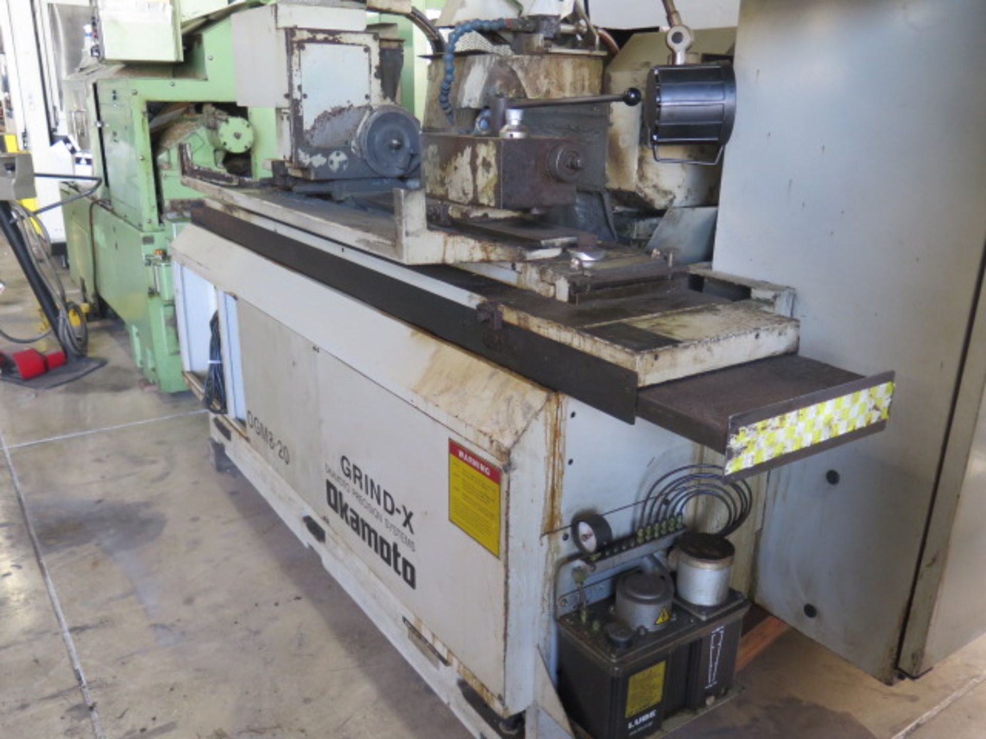 Okamoto “Grind-X” OGM-8-20 UNCB 8” x 20” CNC Grinder s/n 26015 w/ Fanuc Series 21i-TB, SOLD AS IS - Image 9 of 12