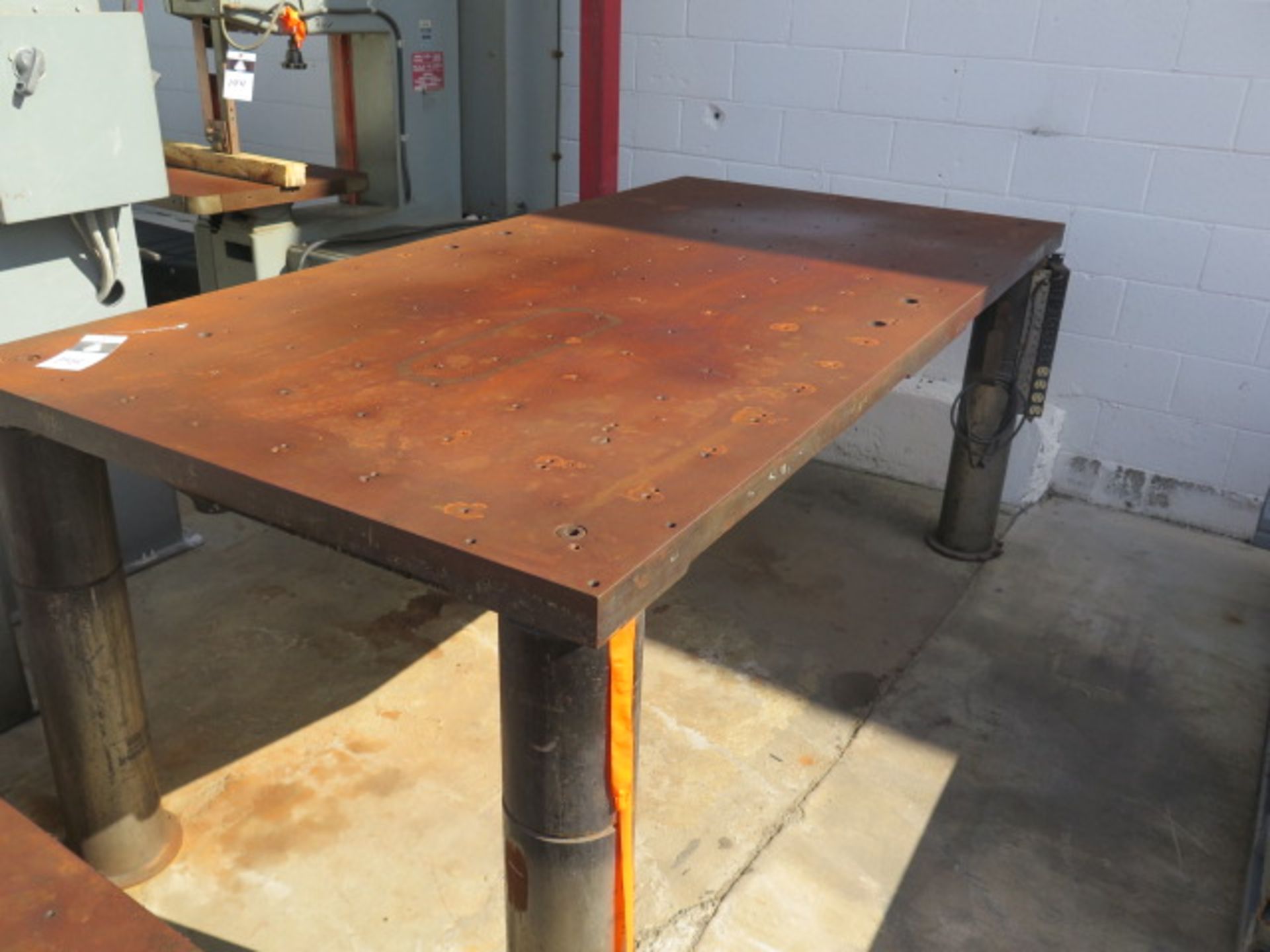 48" x 96" Steel Fabrication Table (SOLD AS-IS - NO WARRANTY)