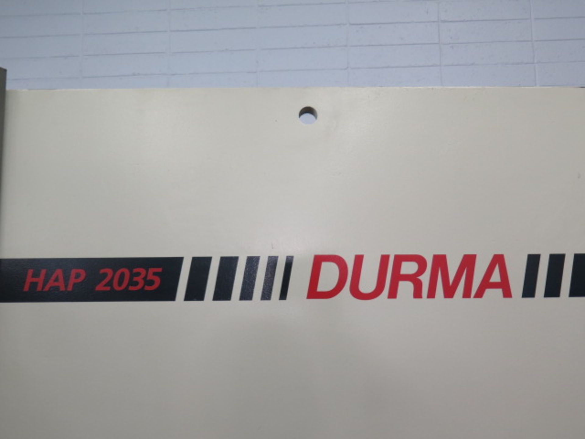 2004 Durma HAP2035 35 Ton x 81” CNC Press Brake s/n 7013045175 w/ Durma LG Controls, SOLD AS IS - Image 13 of 16