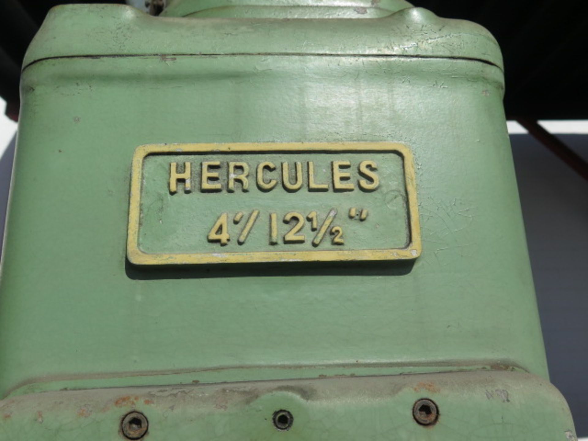 Hercules 4' / 12 1/2" Radial Arm Drill w/ Power Column and Feeds (SOLD AS-IS - NO WARRANTY) - Image 9 of 9