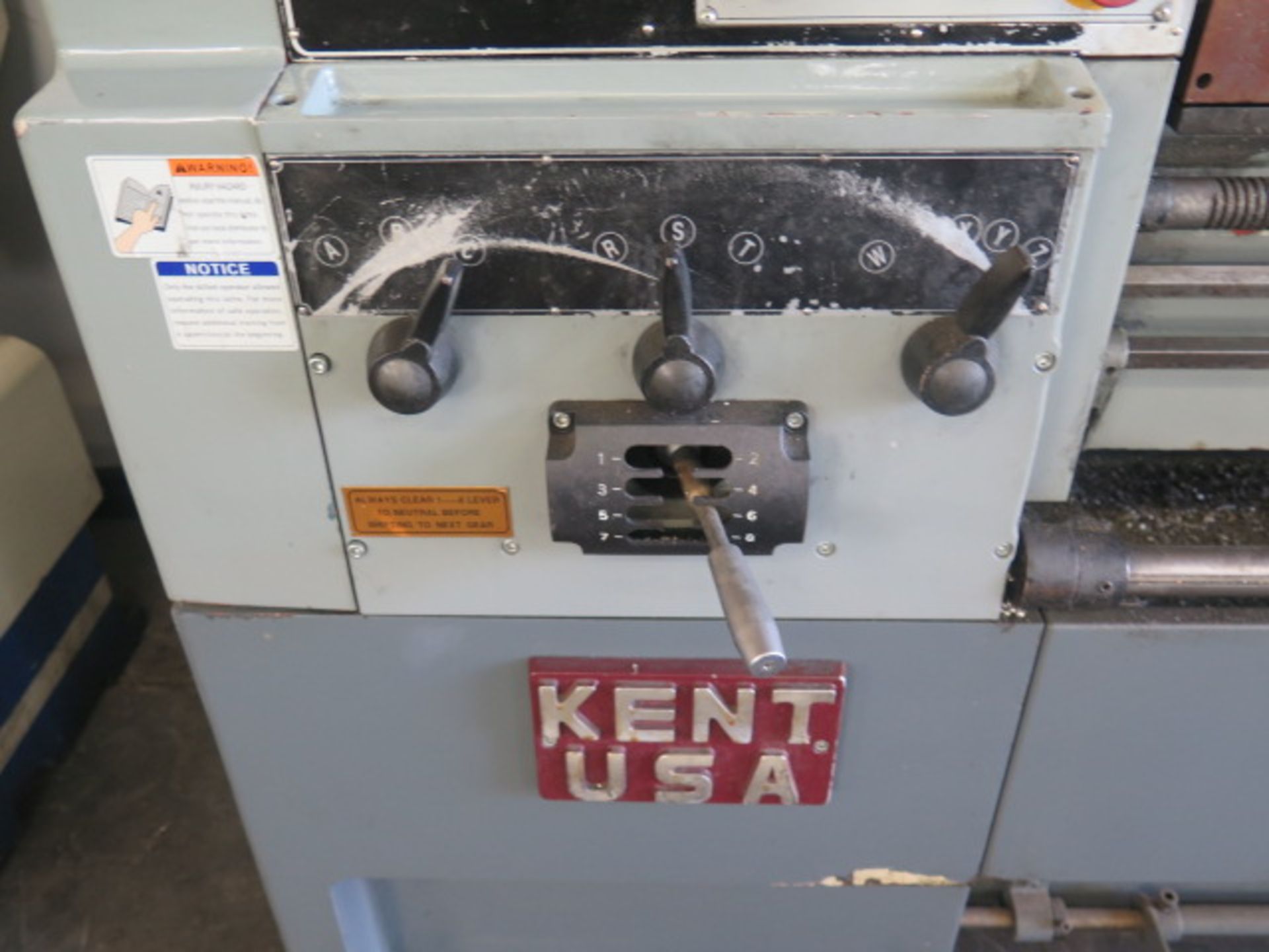 Kent ML-20x60 20” x 60” Geared Head Gap Bed Lathe w/ Acu-Rite Prog DRO, 36-1800 RPM, SOLD AS IS - Image 6 of 17