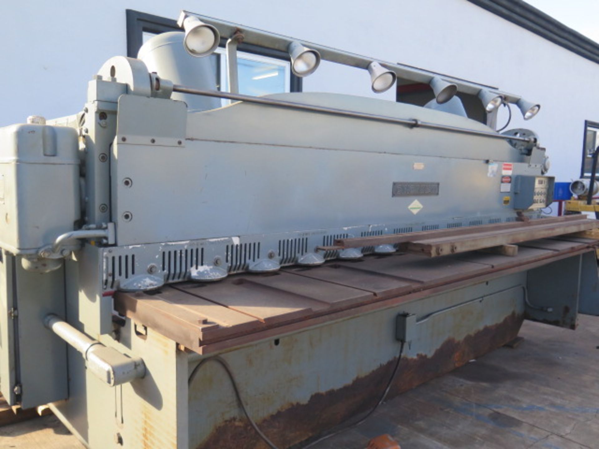 Cincinnati 1812 1/4" x 12' Cap Power Shear s/n 40493 w/ Cinc Controls and Back Gauging, SOLD AS IS - Image 3 of 12