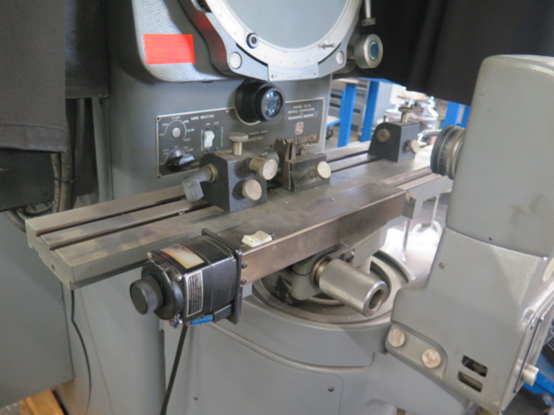 J & L PC-14 14" Floor Model Optical Comparator w/ Acu-Rite Quickcount DRO, SOLD AS-IS - NO - Image 5 of 10