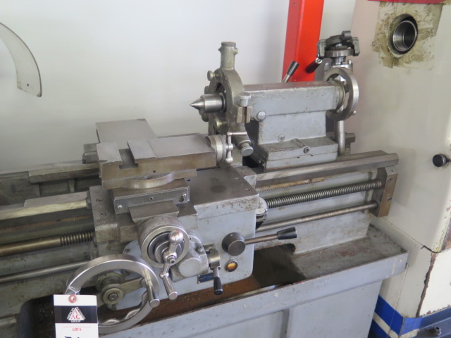 Cadillac 14" x 28" Geared Lathe w/ 83-1800 RPM, Inch Threading, Tailstock, Steady Rest, SOLD AS IS - Image 8 of 10