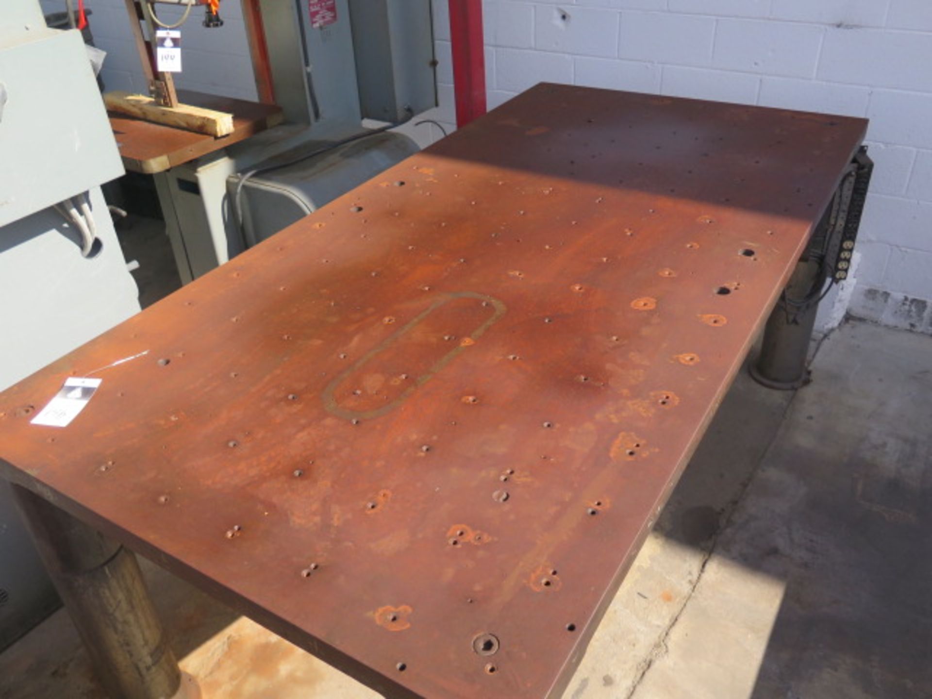 48" x 96" Steel Fabrication Table (SOLD AS-IS - NO WARRANTY) - Image 3 of 6