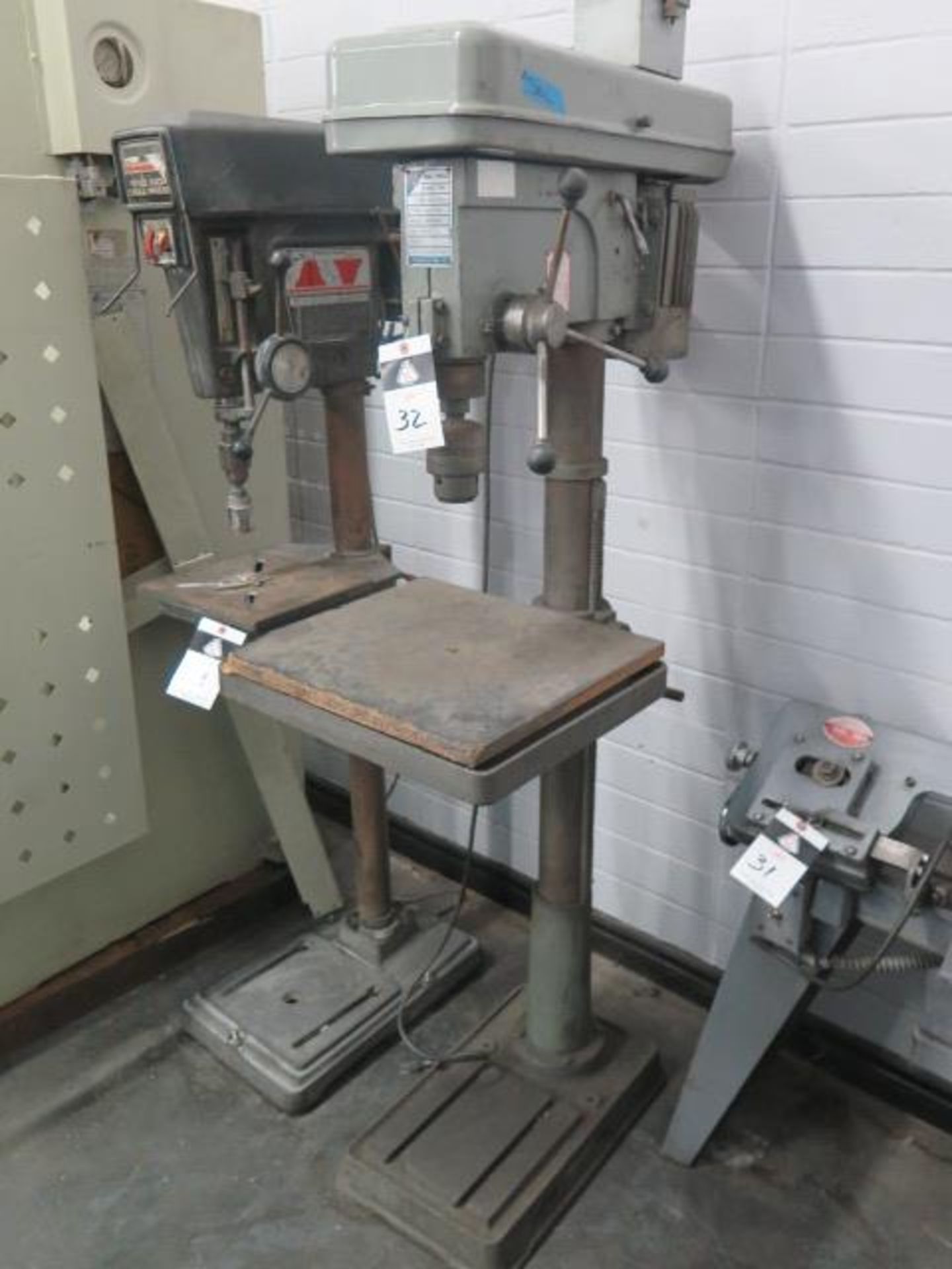 Jet Pedestal Drill Press (SOLD AS-IS - NO WARRANTY)