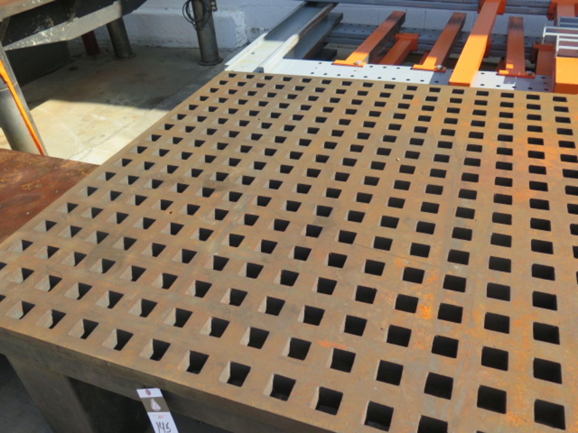 60" x 96" Acorn Style Fabrication Table (SOLD AS-IS - NO WARRANTY) - Image 3 of 6