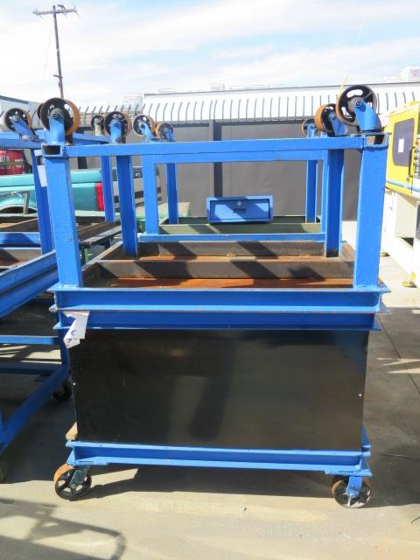 Heavy Duty Material Carts (4) (SOLD AS-IS - NO WARRANTY)