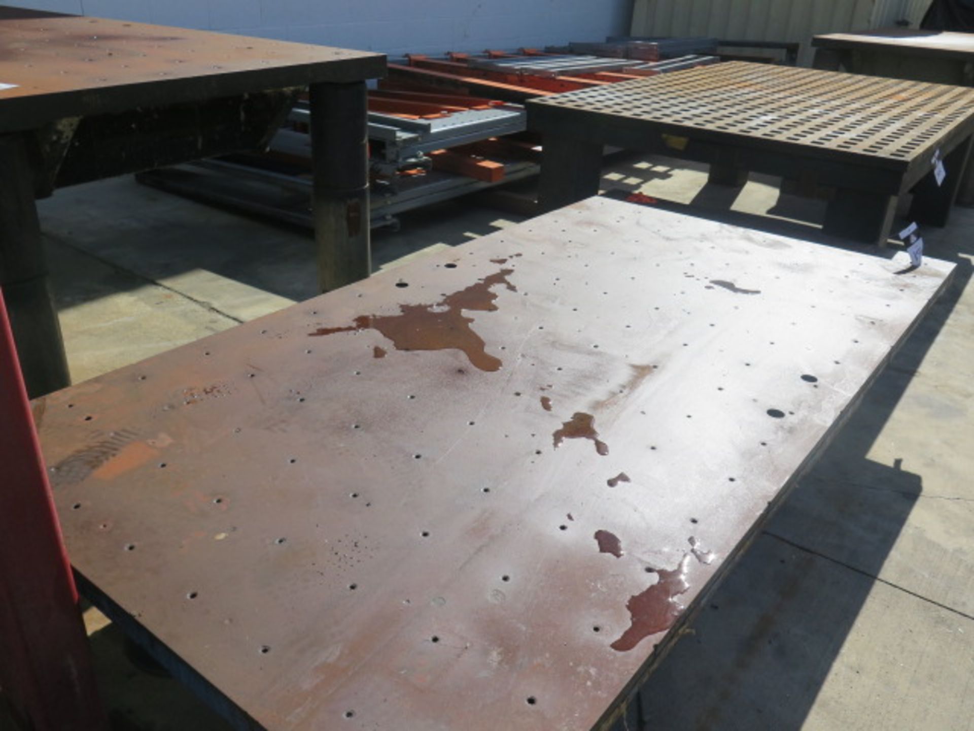 48" x 96" Steel Fabrication Table (SOLD AS-IS - NO WARRANTY) - Image 3 of 5