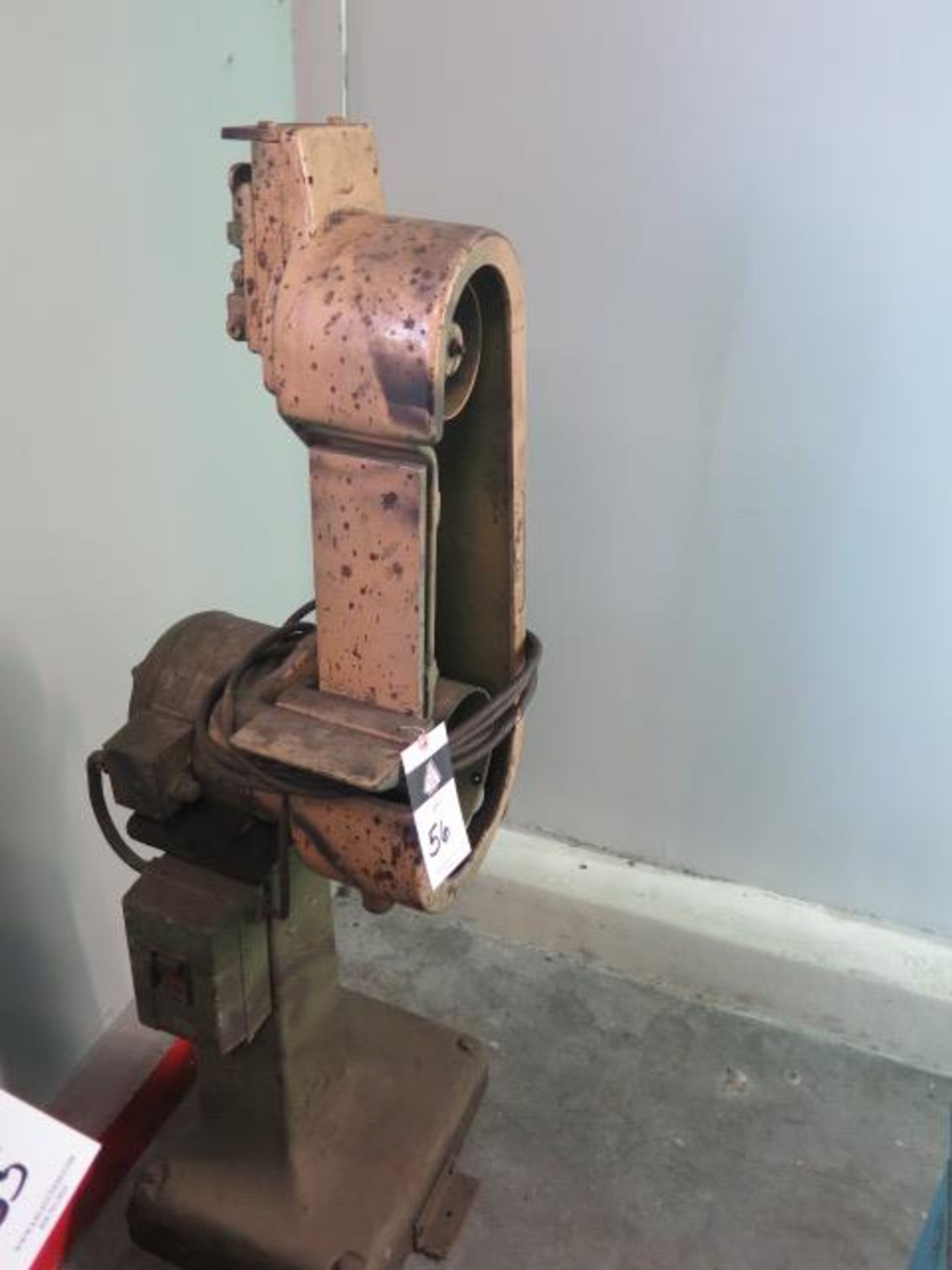 4" Pedestal Belt Sander (SOLD AS-IS - NO WARRANTY)