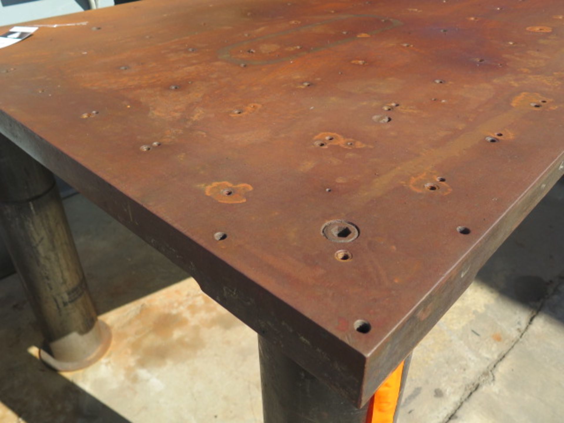 48" x 96" Steel Fabrication Table (SOLD AS-IS - NO WARRANTY) - Image 4 of 6