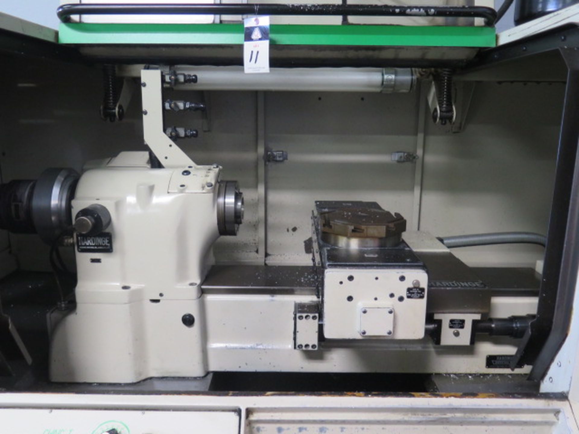 Hardinge CHNC I CNC Chucker s/n CN-2541-S w/ General Numeric Siemens Controls, 8-Station, SOLD AS IS - Image 4 of 14