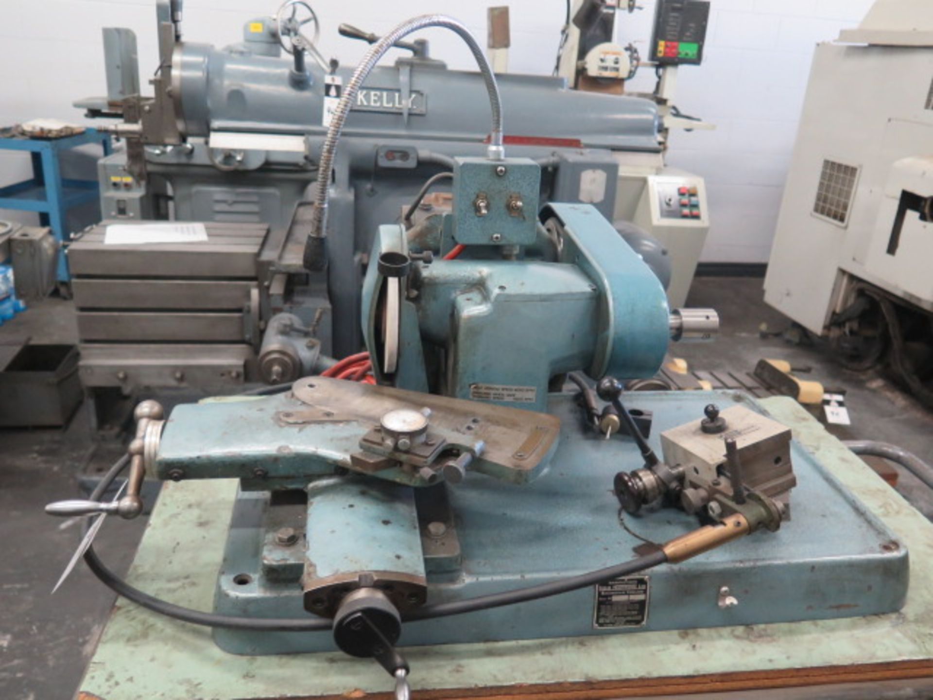 Leslie Hartridge Tool Grinder (NO FIXTURE) s/n NGL-5906-D (NO CART) (SOLD AS-IS - NO WARRANTY) - Image 2 of 8