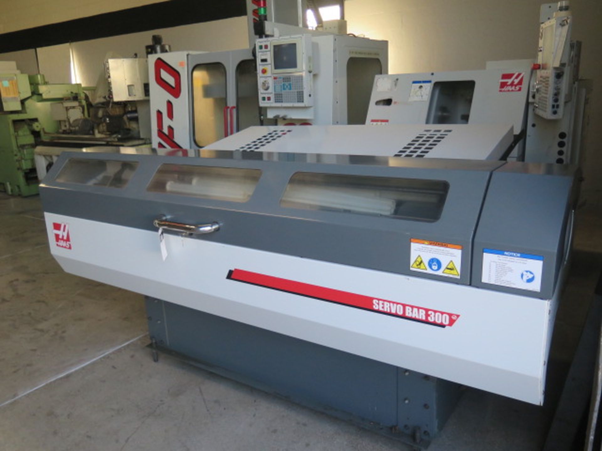 2013 Haas Servo Bar 300 mdl. BAR48A Automatic Bar Loader / Feeder s/n 94351 (SOLD AS-IS - NO - Image 2 of 9