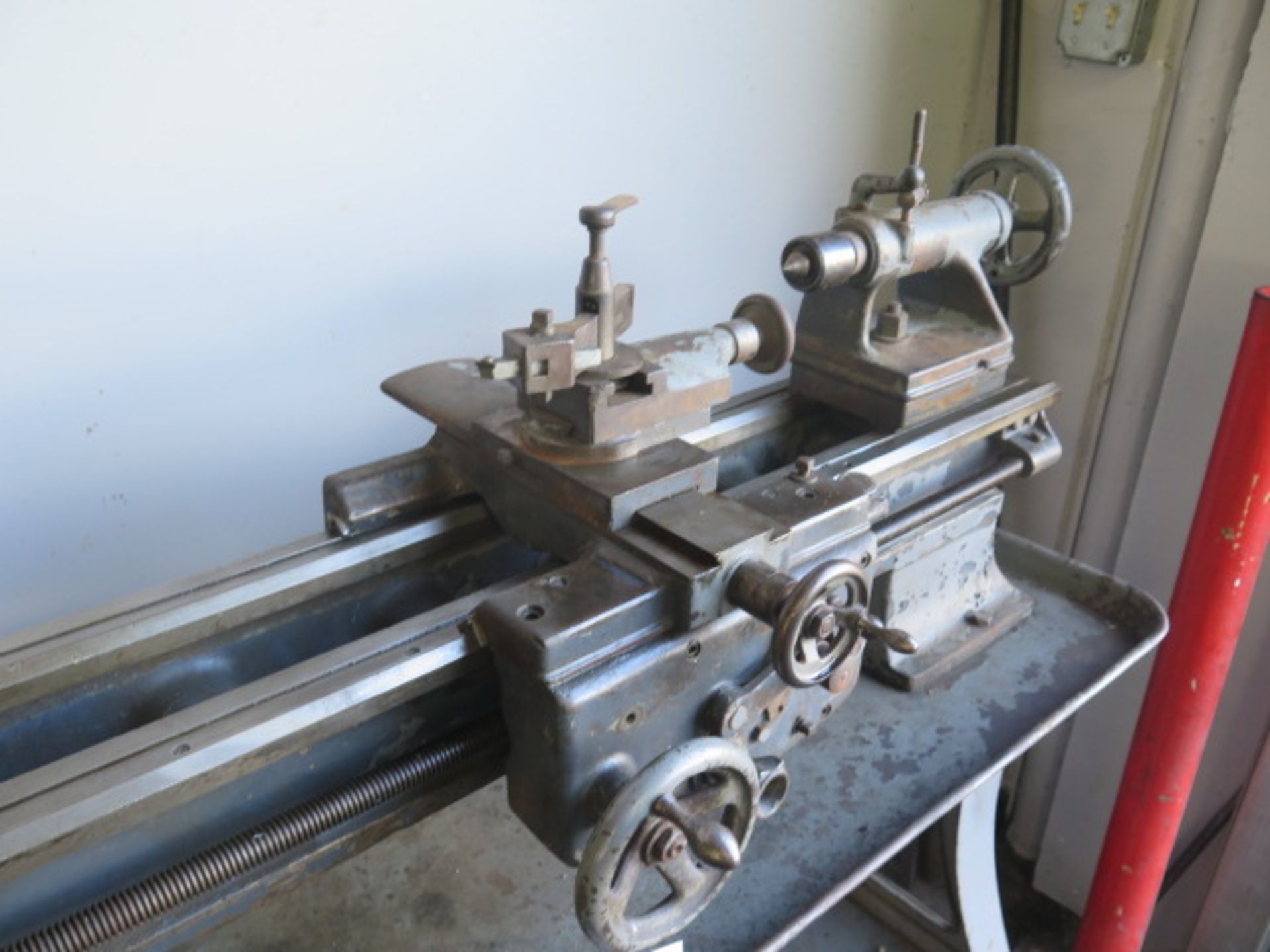 Logan mdl. 922 11” x 30” Lathe w/ 3-Speeds, Inch Threading, Tailstock, 8” 3-Jaw Chuck (SOLD AS- - Image 5 of 6