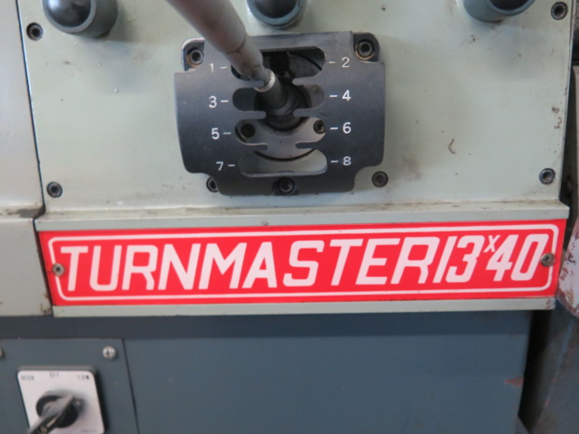 1997 Turret “Turnmaster” TRL-1340G 13” x 40” Geared Head Gap Bed Lathe s/n 13497011367, SOLD AS IS - Image 12 of 13