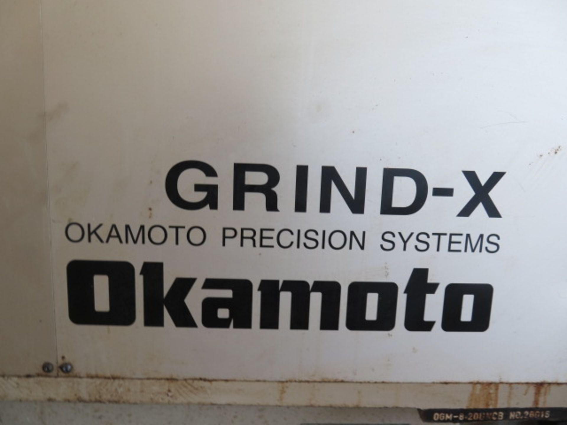 Okamoto “Grind-X” OGM-8-20 UNCB 8” x 20” CNC Grinder s/n 26015 w/ Fanuc Series 21i-TB, SOLD AS IS - Image 11 of 12