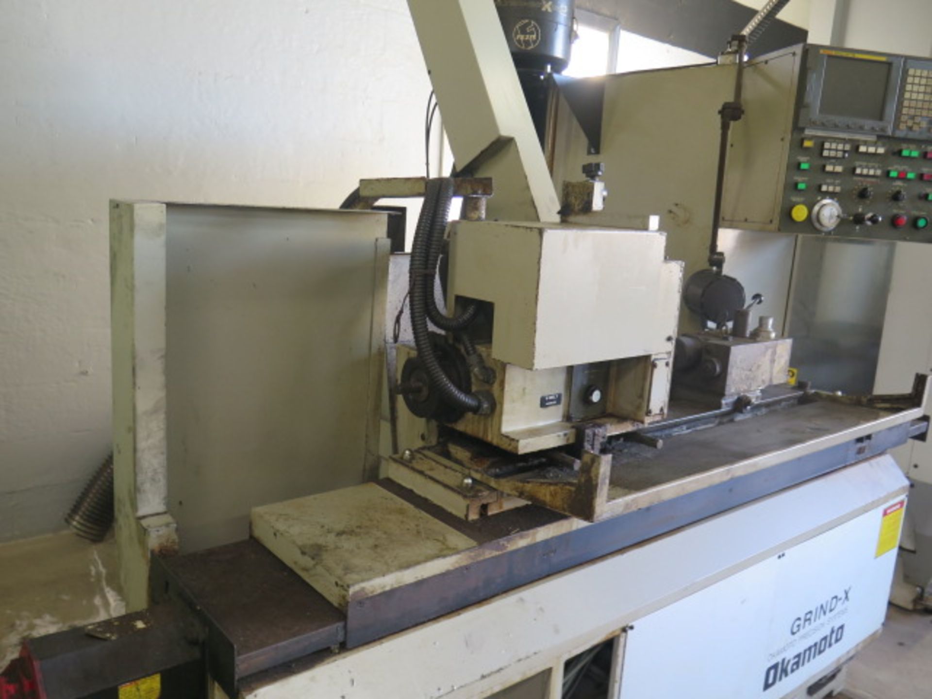 Okamoto “Grind-X” OGM-8-20 UNCB 8” x 20” CNC Grinder s/n 26015 w/ Fanuc Series 21i-TB, SOLD AS IS - Image 10 of 12