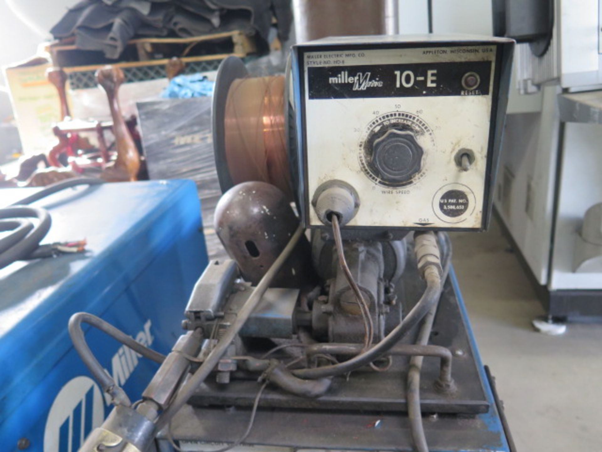 Miller CP-200 Arc Welding Power Source w/ Millermatic 10E Wire Feeder (SOLD AS-IS - NO WARRANTY) - Image 3 of 6