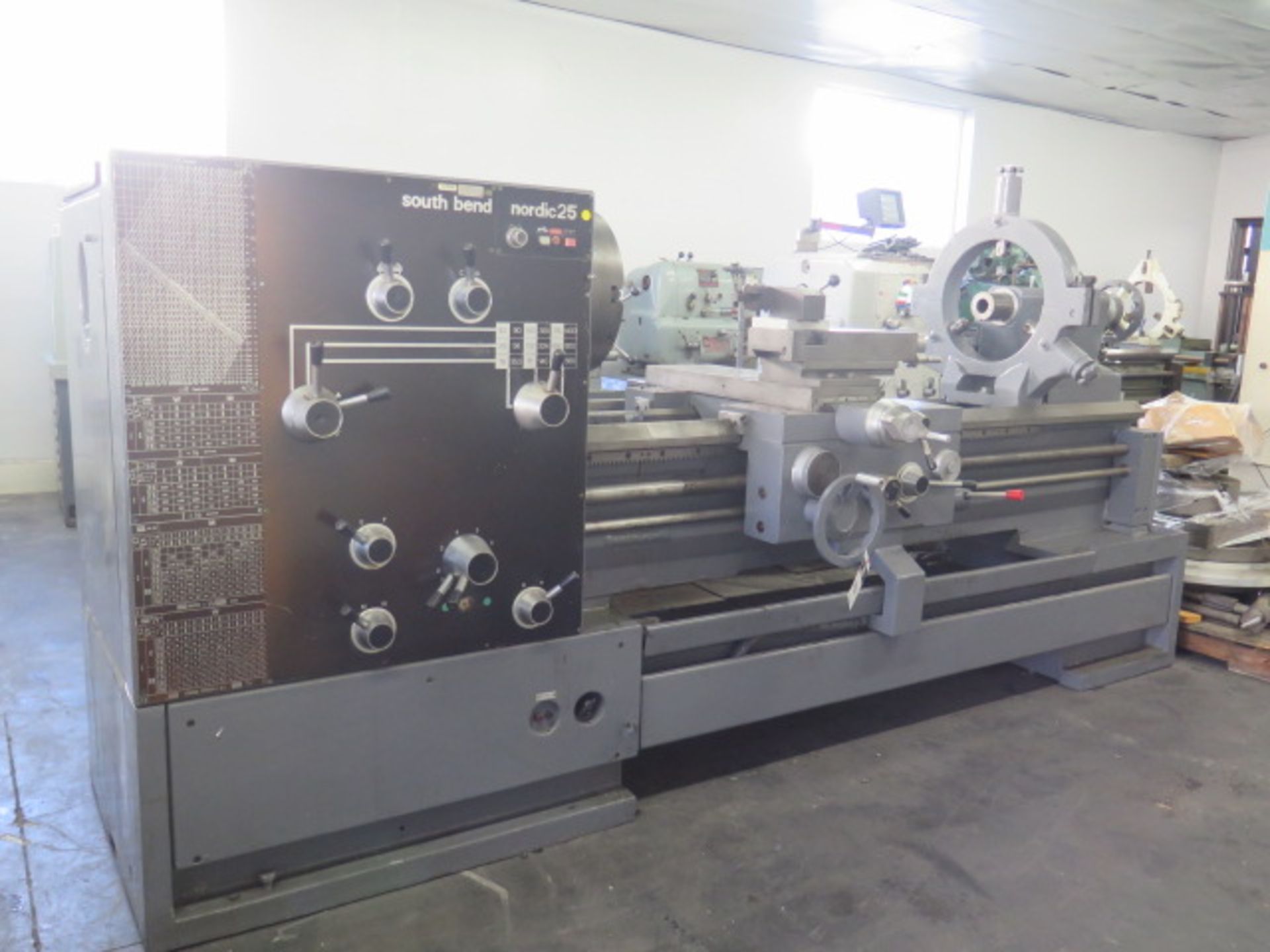 South Bend “Nordic 25” 25” x 60” Geared Gap Bed Lathe w/ 1801400 RPM, Taper Attachment, SOLD AS IS