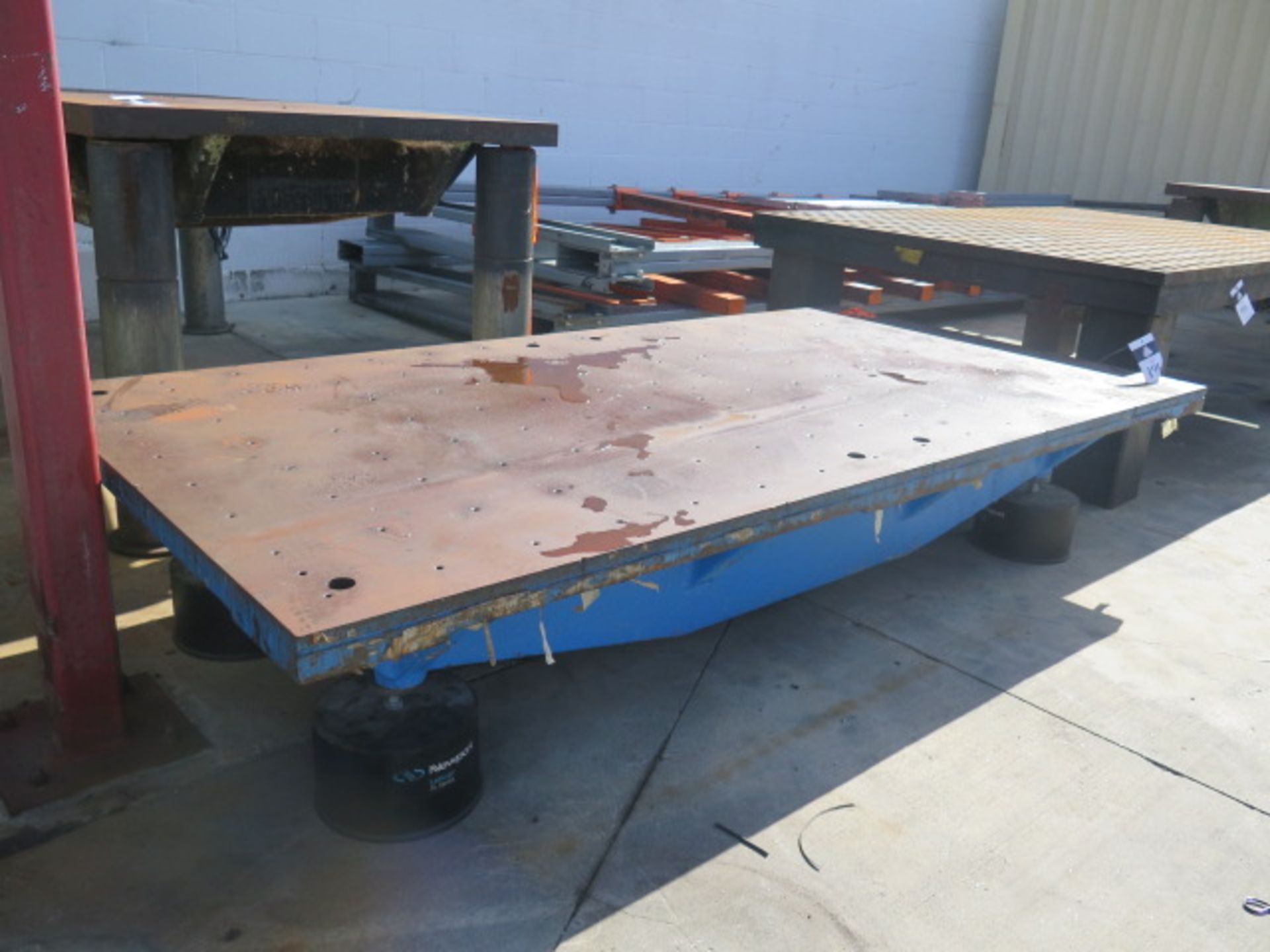 48" x 96" Steel Fabrication Table (SOLD AS-IS - NO WARRANTY) - Image 2 of 5