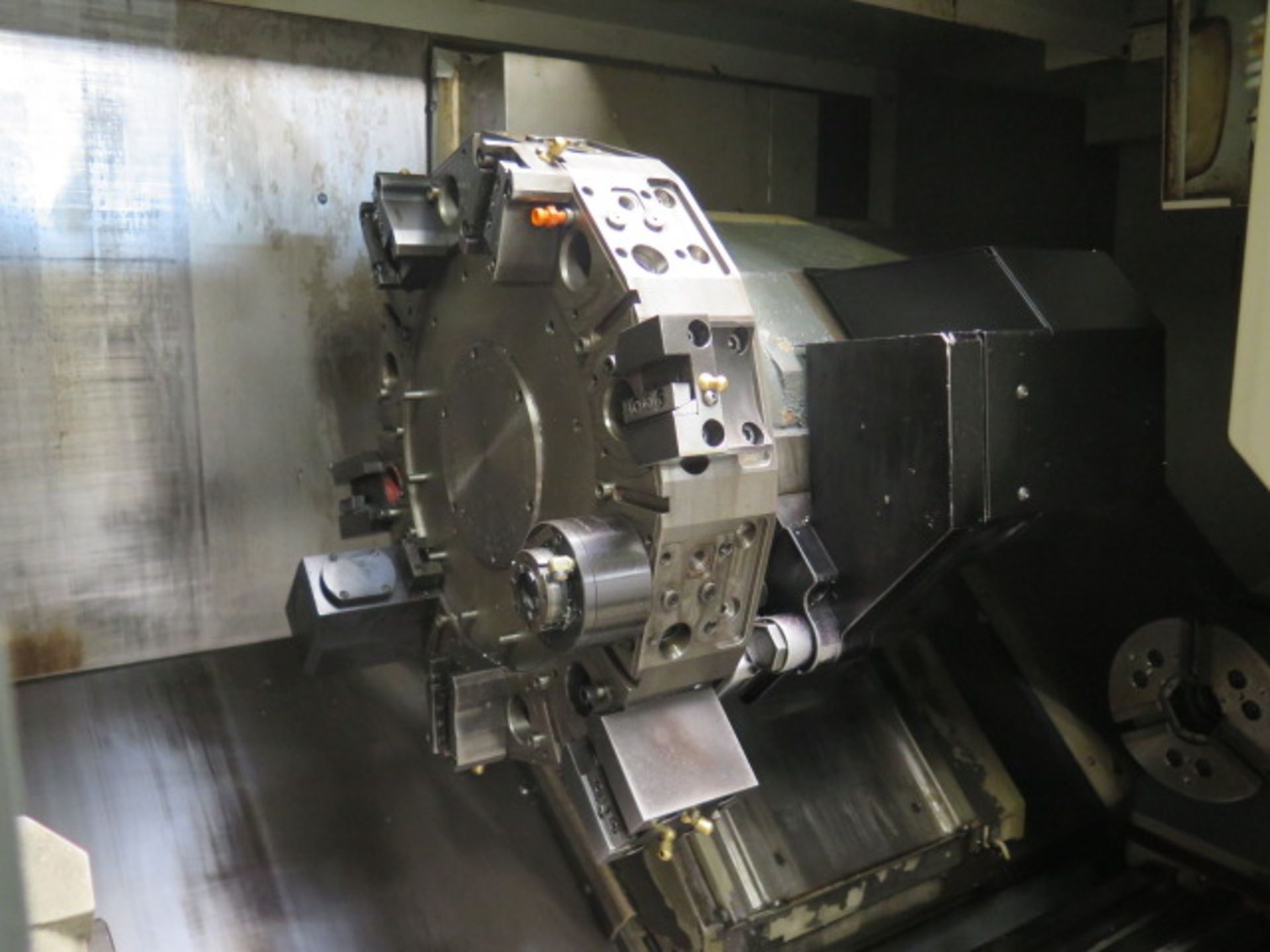 2013 Haas DS-30SSY Dual Spindle y-Axis CNC Turning Center s/n 3096422 w/ Haas Controls, SOLD AS IS - Image 7 of 17